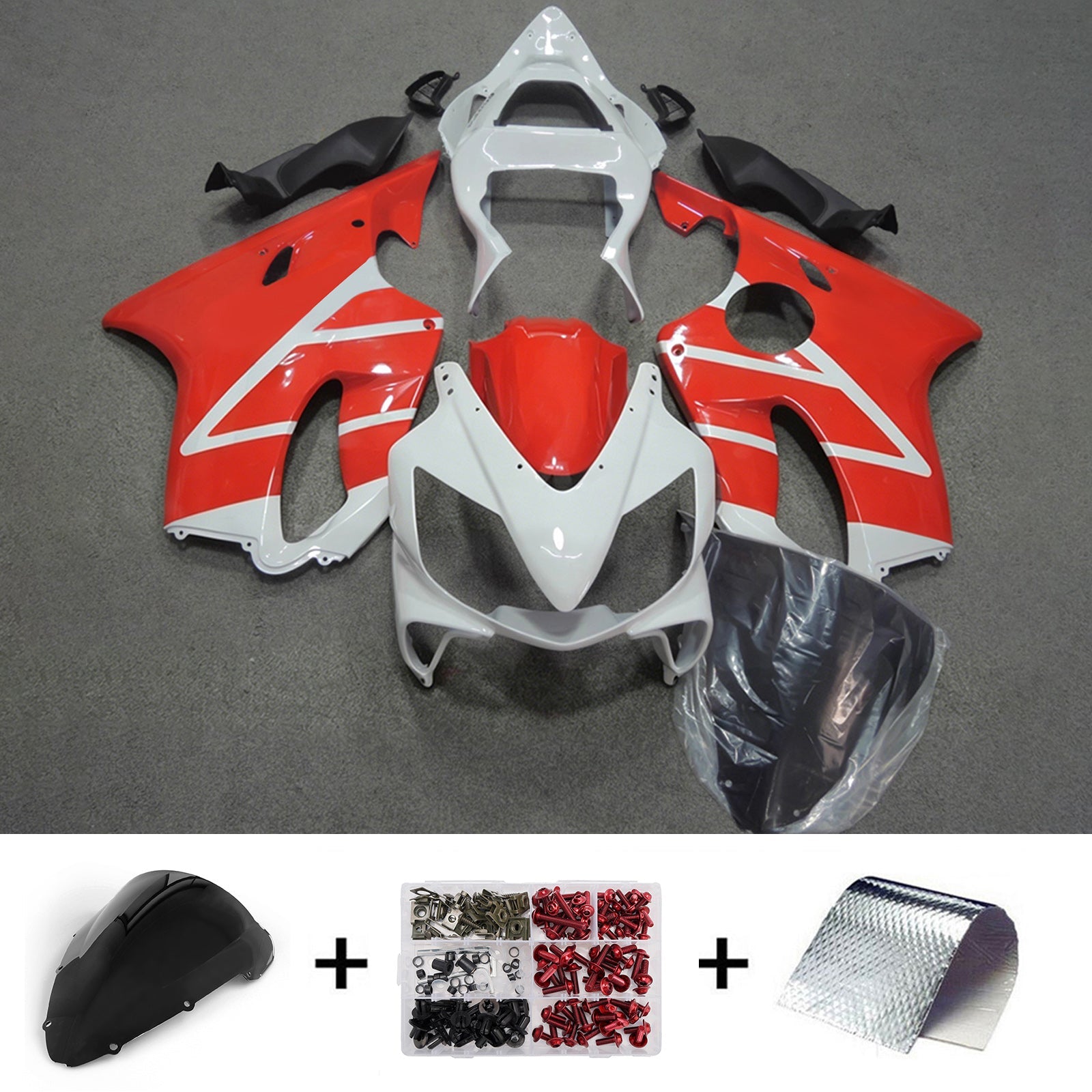 Injection Fairing Kit Bodywork Plastic ABS For Honda CBR600 F4i 2001-2003