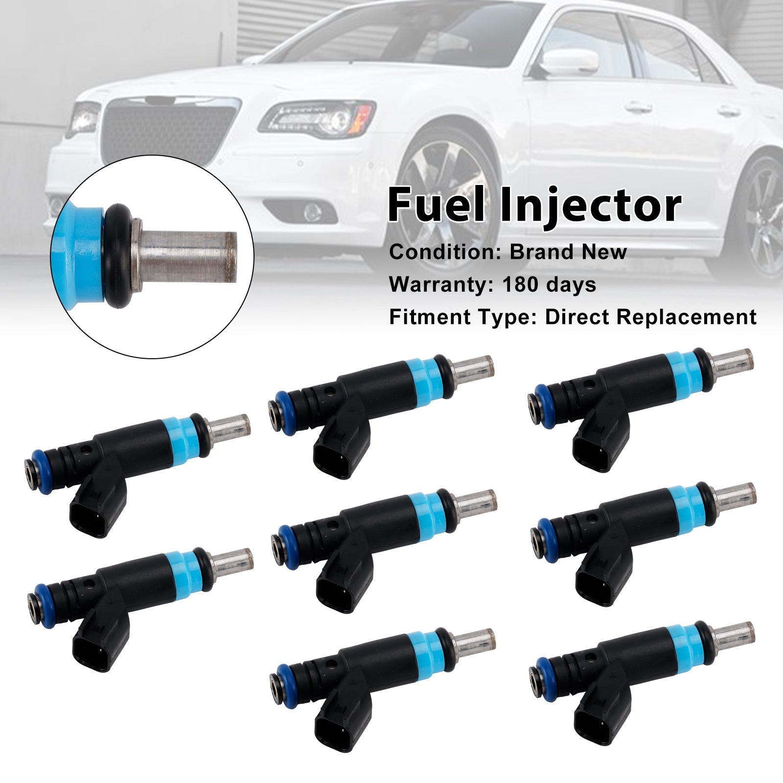 2011-2022 Dodge Challenger 6.4L V8 8PCS Fuel Injector 05038337AB 5502155