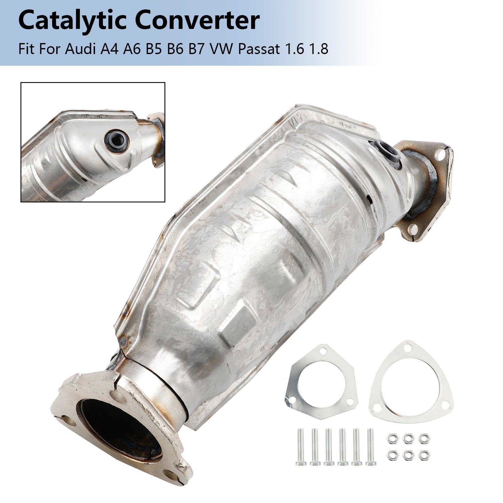 1997-2005 Audi A4 Quattro 1.8L L4 Catalytic Converter