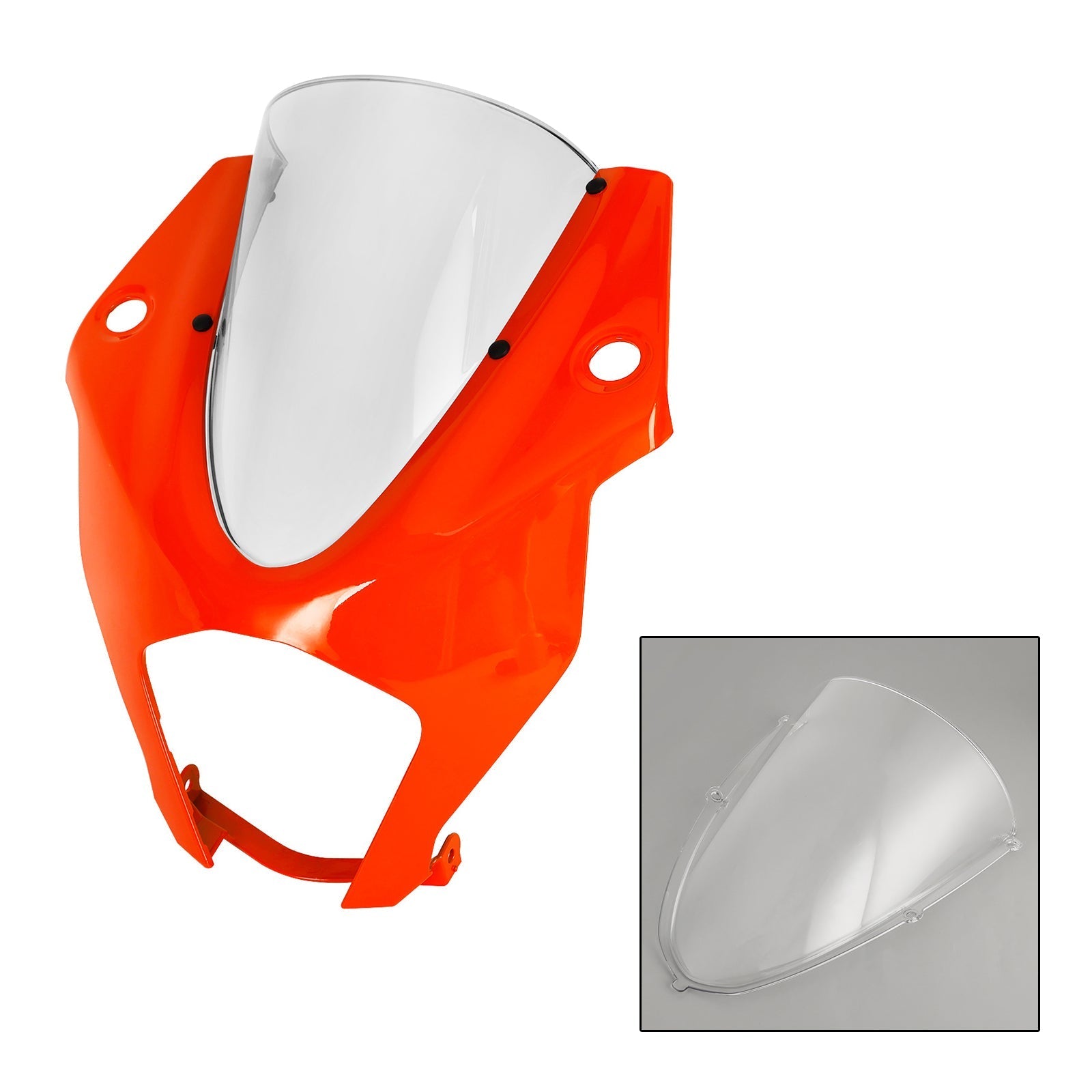 2022-2023 RC390 Windshield WindScreen Headlight Fairing Cover Generic