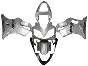 2001-2003 Honda CBR 600 F4i Silver F4i Racing Fairings Generic