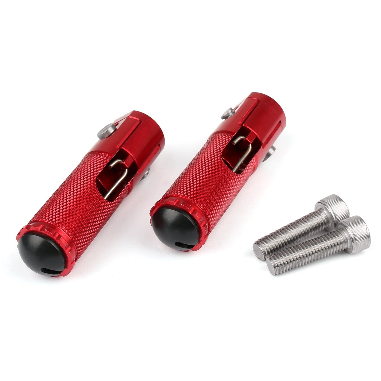 CNC Folding Foot Pegs Footpeg Rear Set Rest Racing For Universal Motorcycle