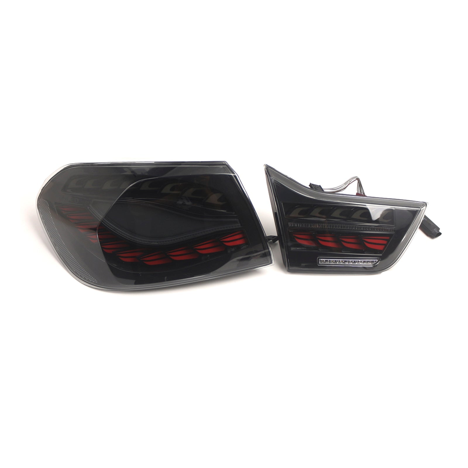 2014-2020 BMW F36 (Gran Coupe/Convertible) L&R Smoked LED Tail Lights Rear Lamp Assembly 63217296100 63217296099