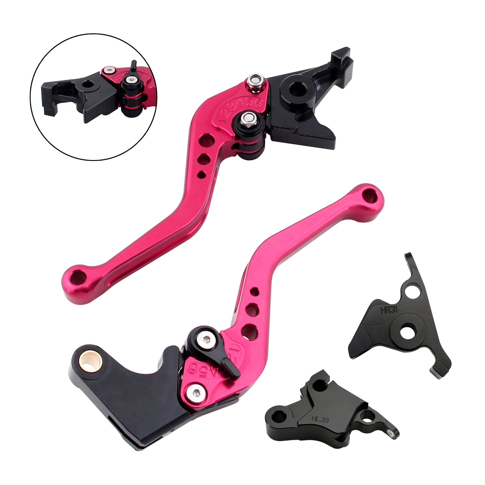 NEW Short Clutch Brake Lever fit for CFMOTO 450SS 450SR 21-23 450NK 23-24