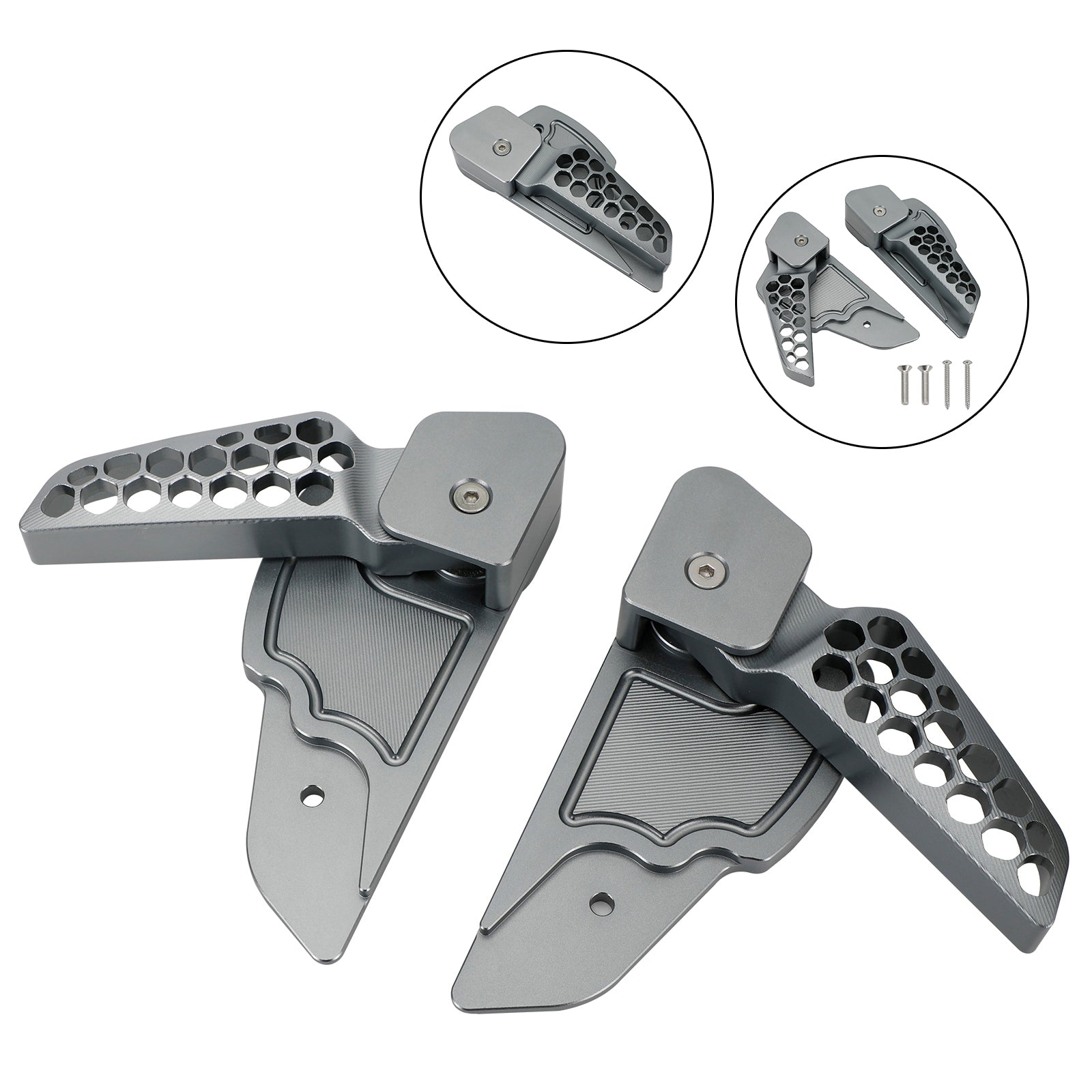 2017-2020 Vespa Primavera/Sprint 125 150 Rear Footrests Foot Peg Fedex Express