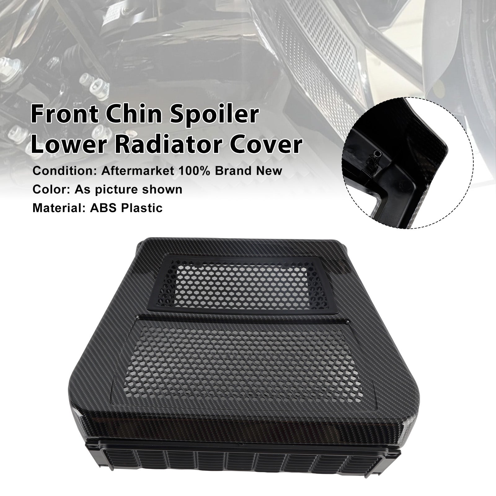 2024-2025 Harley CVO Road Glide ST FLTRXSTSE Lower Chin Spoilers Radiator Guard Cover
