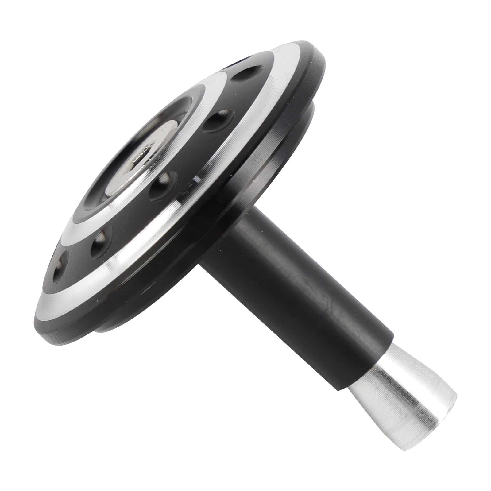 CNC Aluminum Hole Frame Plug Cap for Bonneville T100 & T120 2016-2024 Black