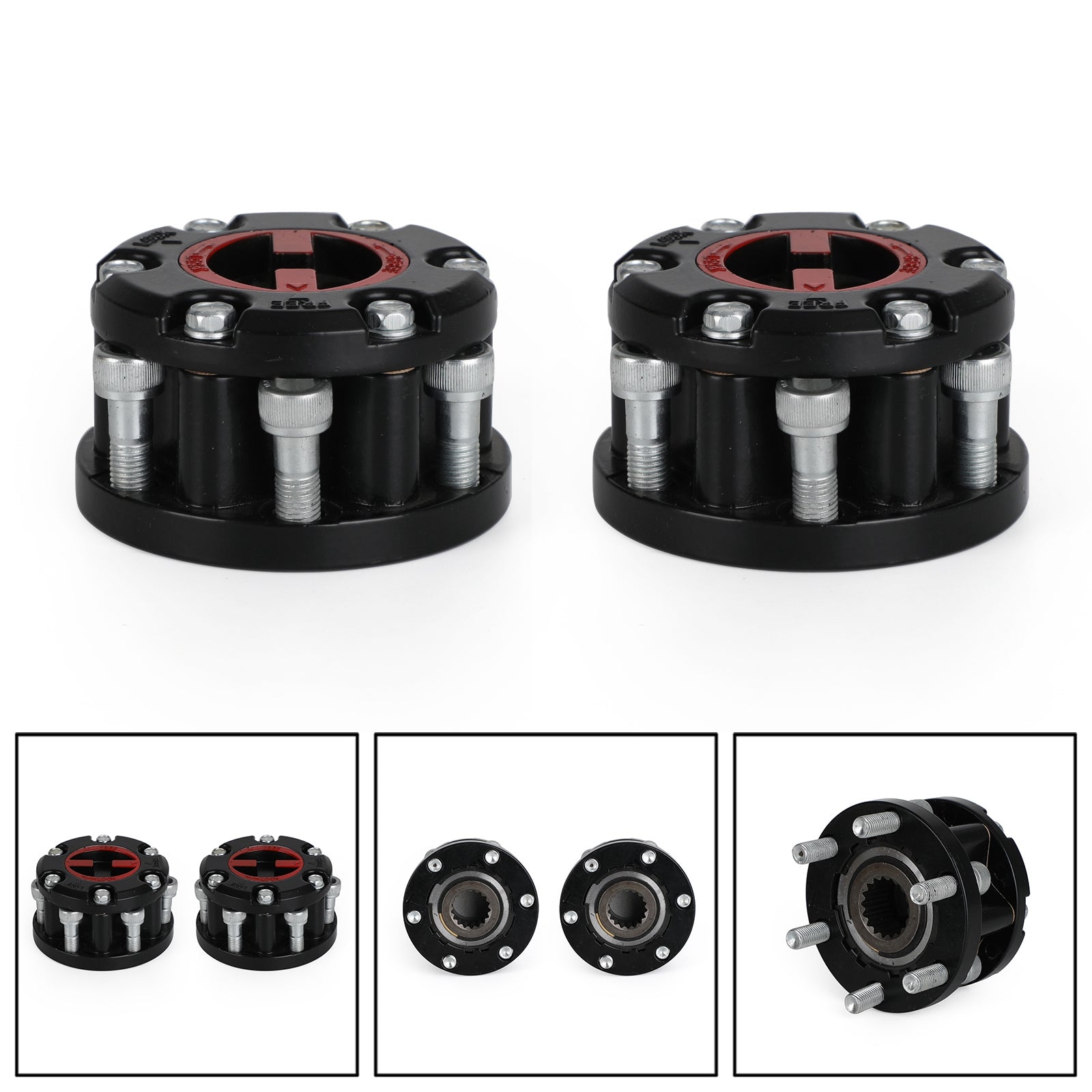 ISUZU Trooper I & II 2X Free Wheeling Hubs 17 Spline Generic