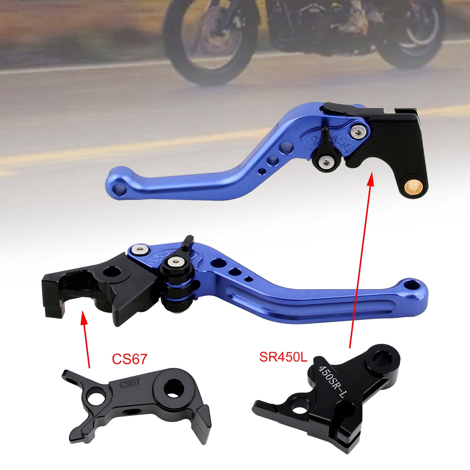 NEW Short Clutch Brake Lever fit for VOGE DS900X 900DSX 2024-2026