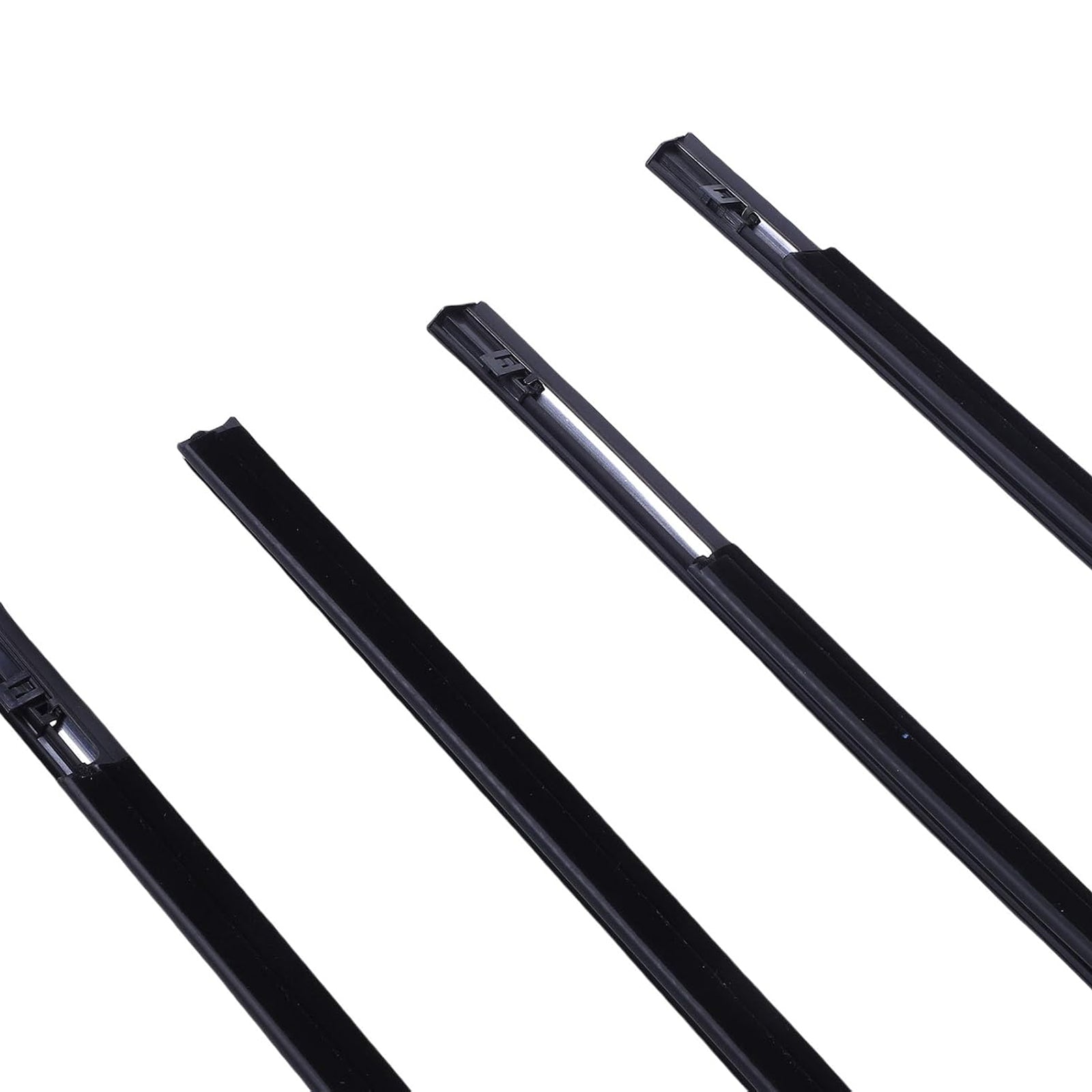 2008-2013 For T31 4PCS Car Window Rubber Weatherstrip 80820-1DA0A 80821-1DA0A