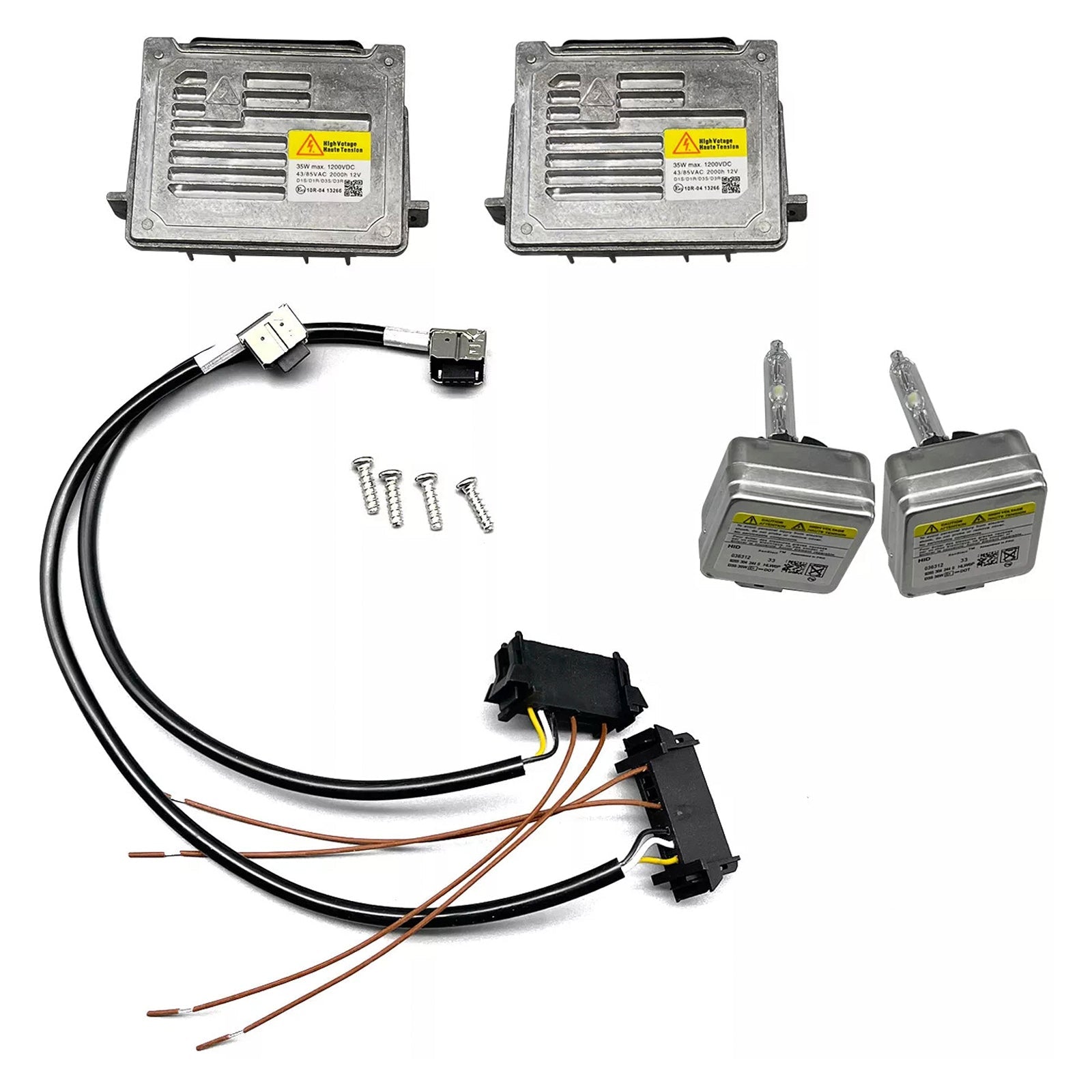 2013-2016 xenon headlights of: GMC Acadia 2x Xenon Ballast & HID D3S Light Bulb Wire Kit Control Unit 13503432