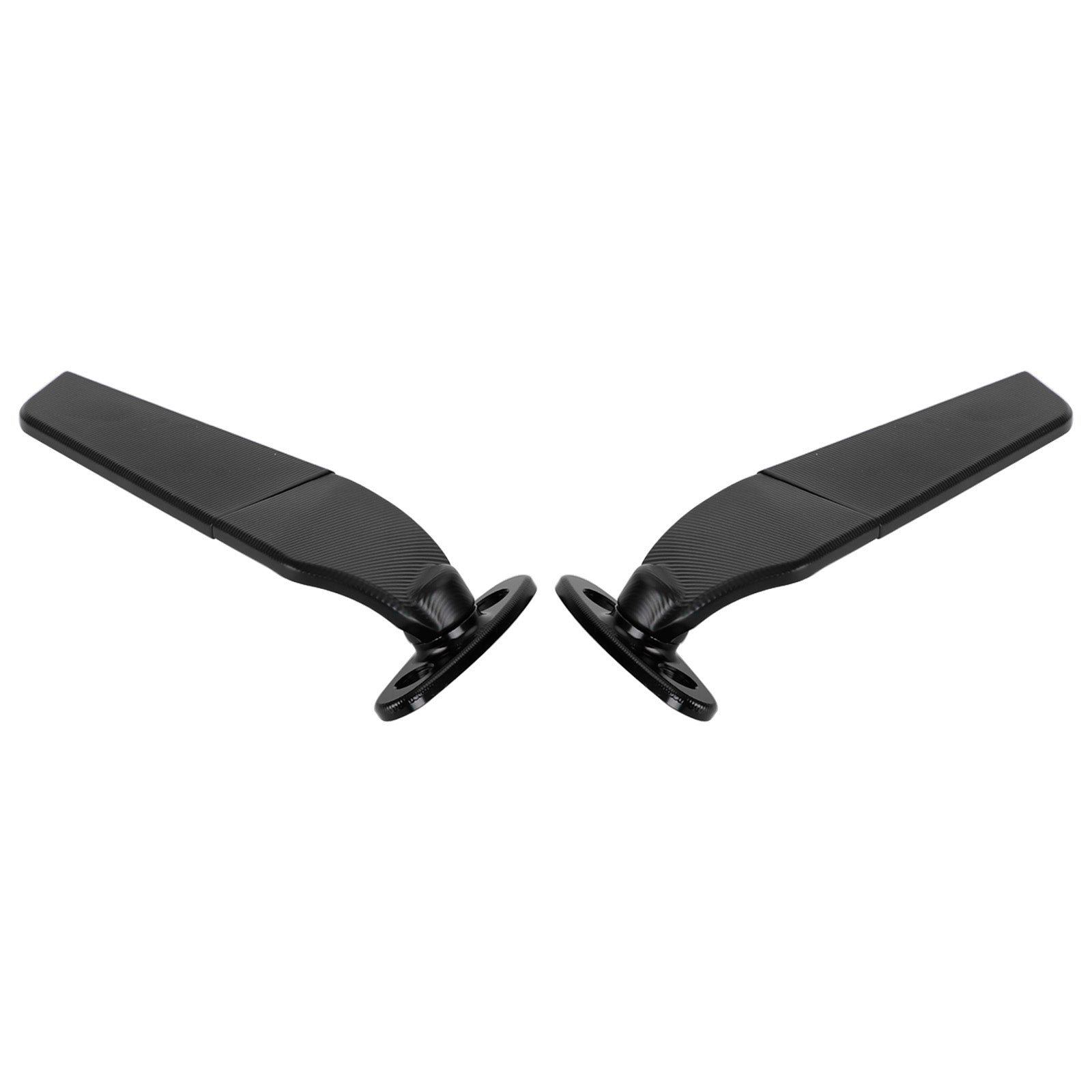 2000-2019 Suzuki GSX-R750 Adjustable Wing Fin Rearview Mirrors Generic