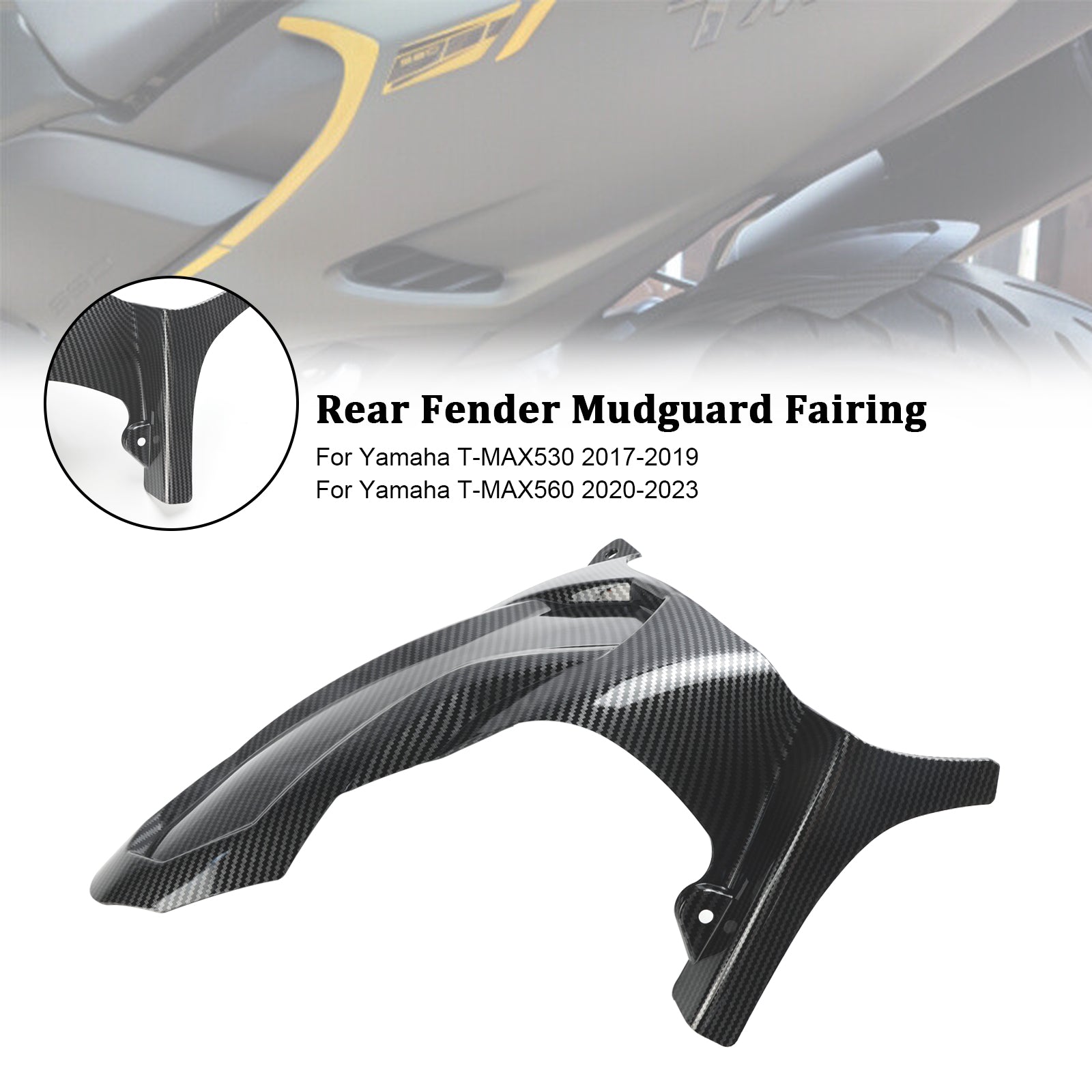 2020-2023 Yamaha T-MAX560 Rear Fender Mudguard Fairing
