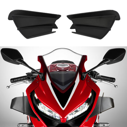 Honda Cbr650R Cbr500R Cb1000R Black Side Winglet Wind Fin Spoiler Trim Cover