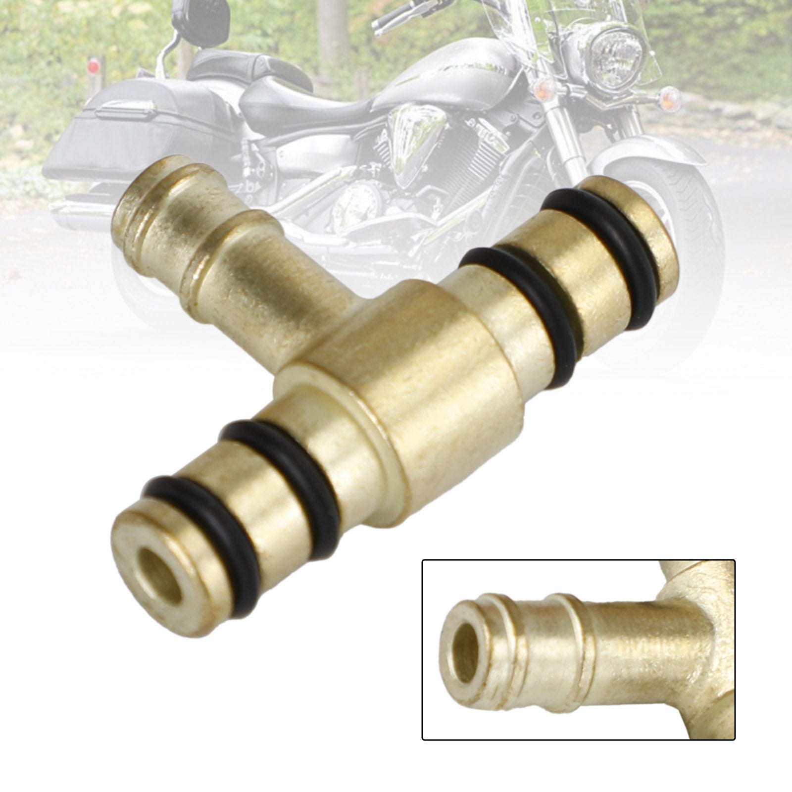 1984 Yamaha FJ600L(California Model) 2H7-14988-00 CARBURETOR BRASS FUEL TEE