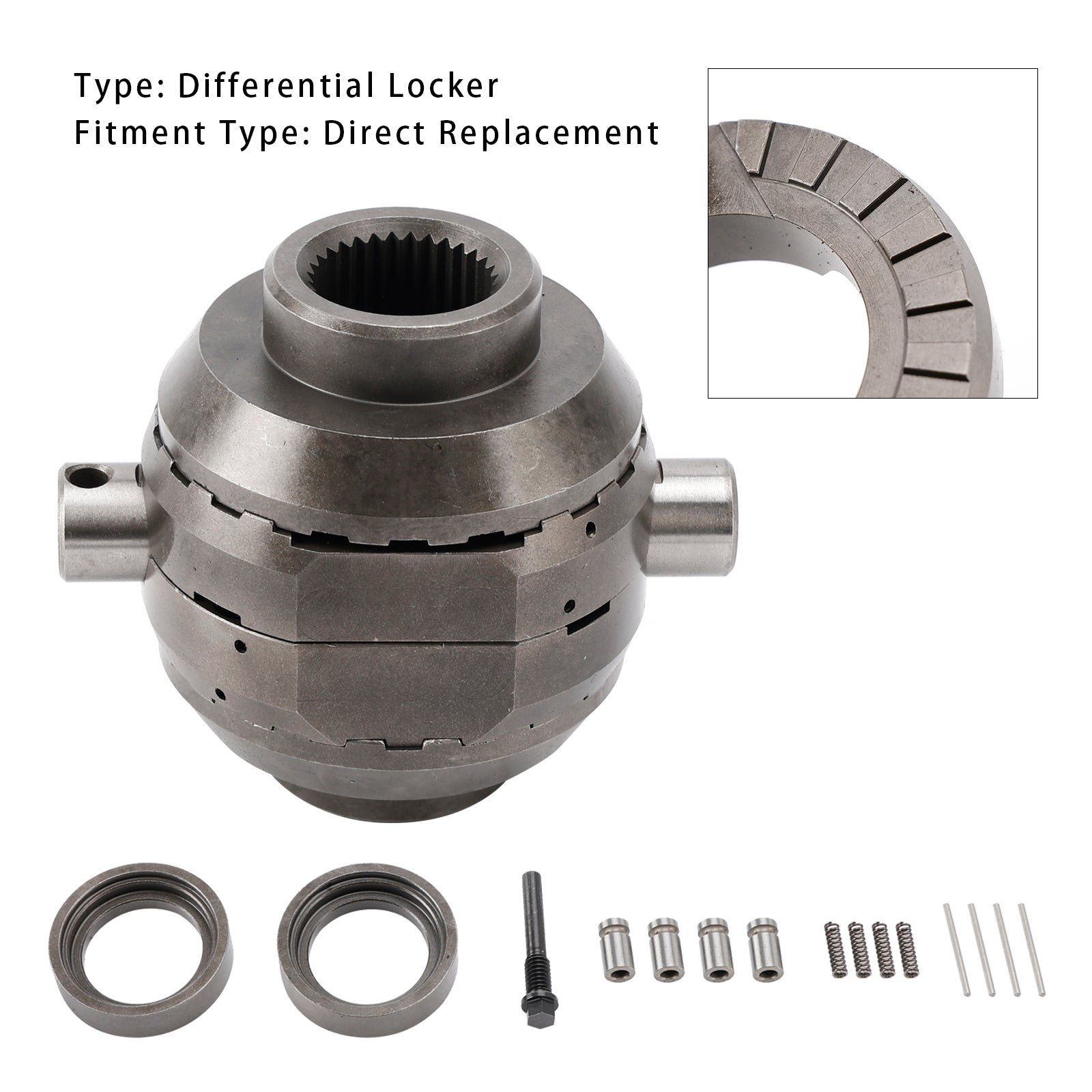 8.8 Inch Locker-10-Bolt31 Spline, Includes Cross Pin Shaft For Ford