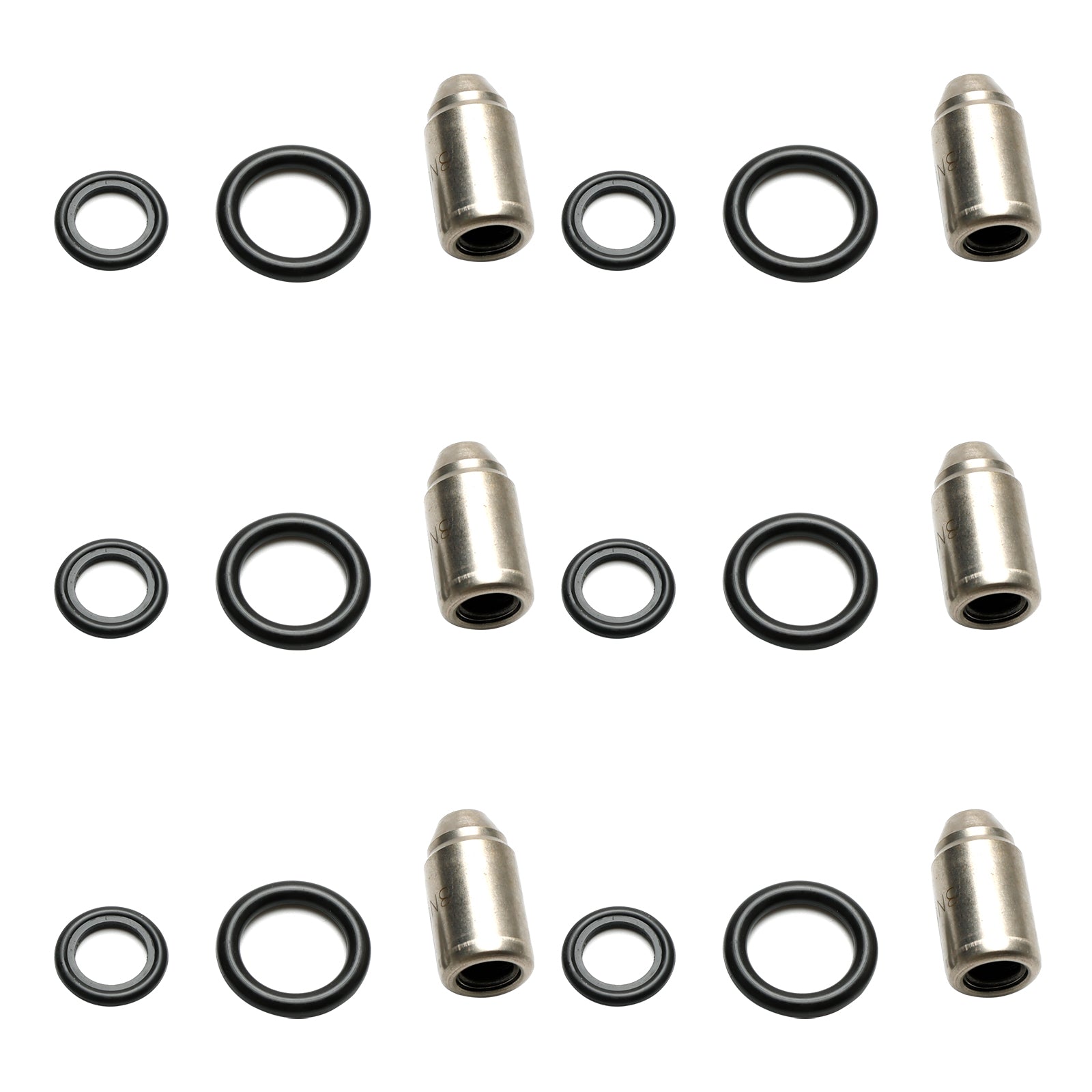 6PCS Injectors Nozzle Service Group 8N8796 Fit Caterpillar 3304 3306 D330C D333C