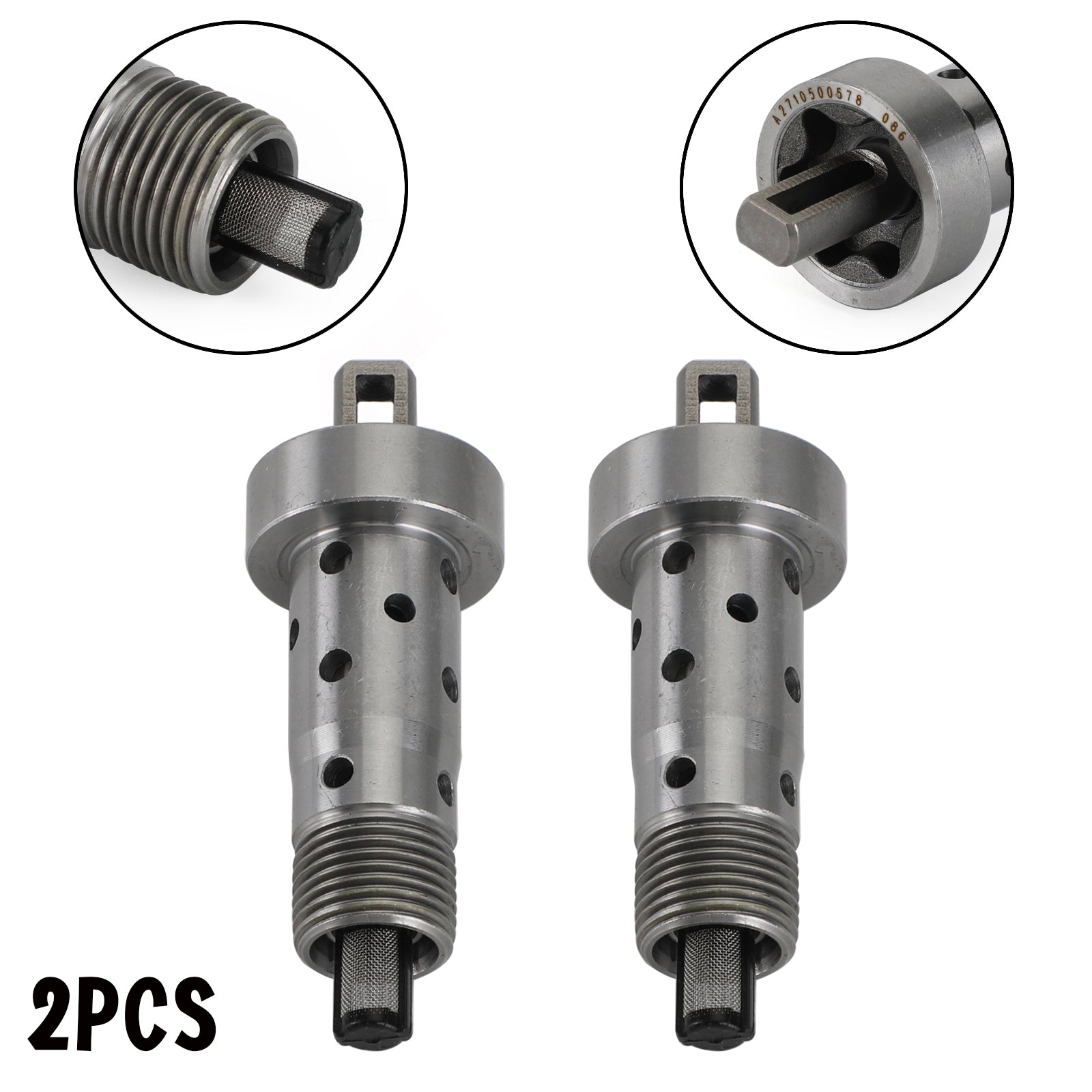2脳 Camshaft Adjuster Control Valve for Mercedes W204 C207 W212 C200 2710500578 Generic