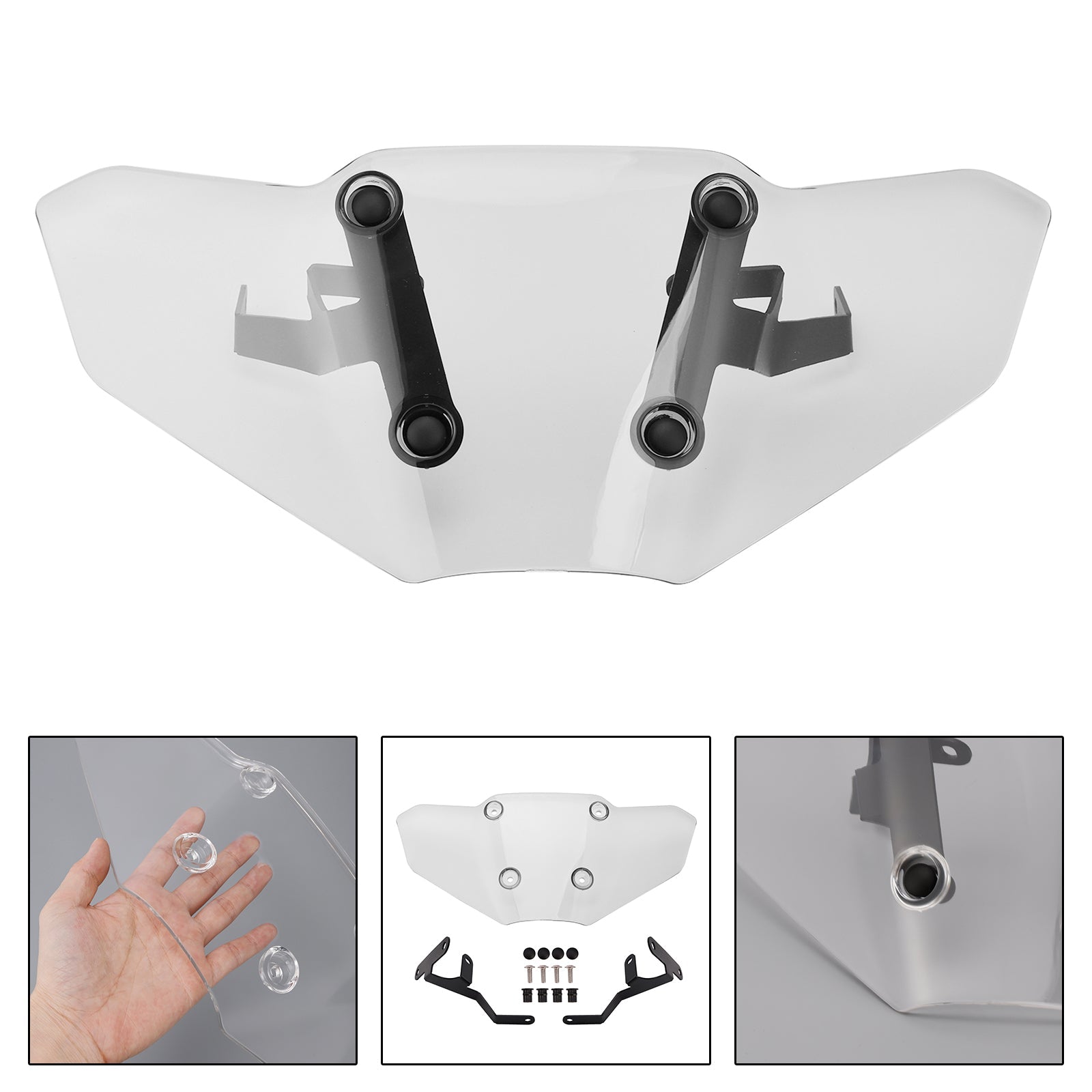 Motorcycle Windshield WindScreen Fairing fit for Yamaha MT-07 2025-2026