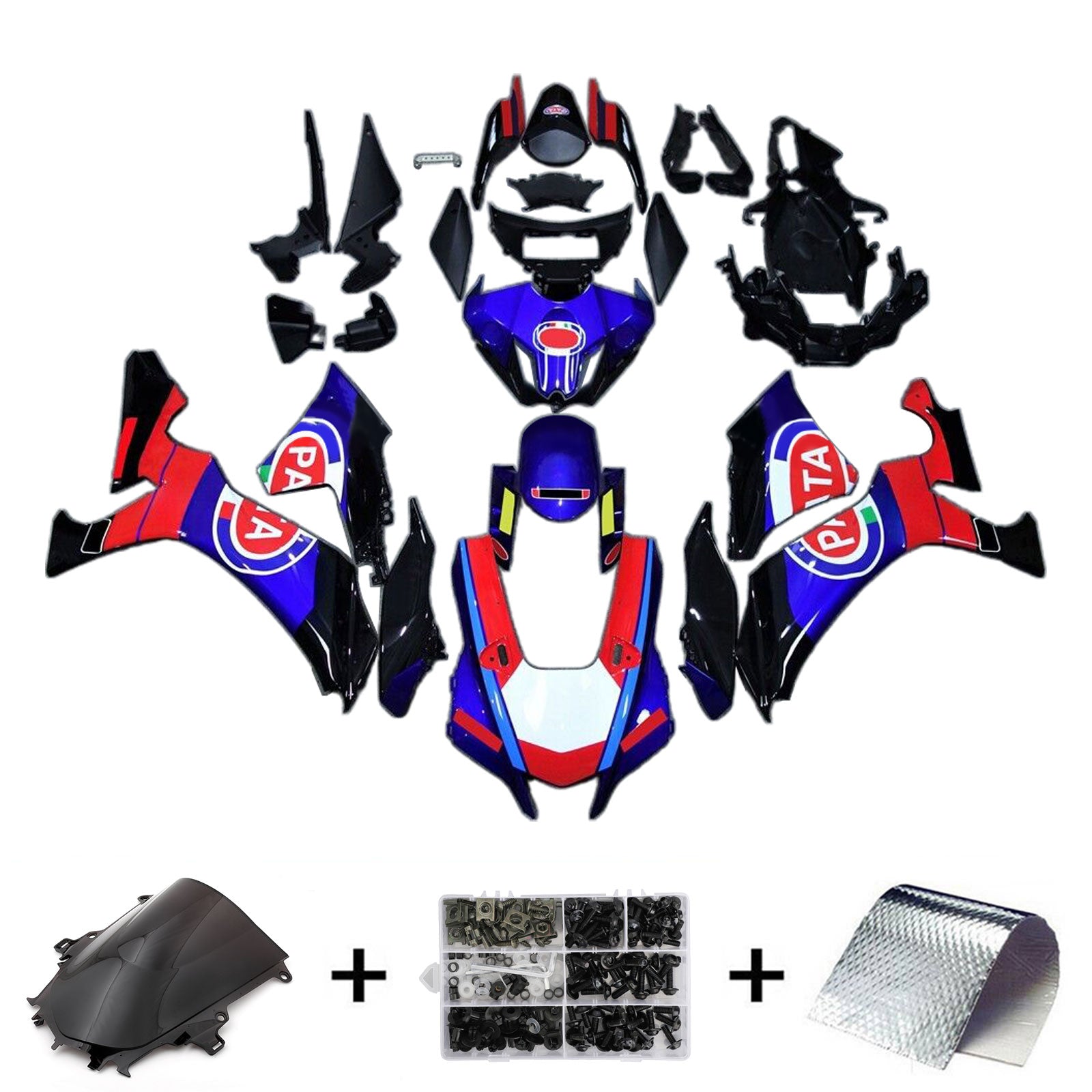 2020-2025 Yamaha YZF R1 Injection Fairing Kit Bodywork Plastic ABS #101
