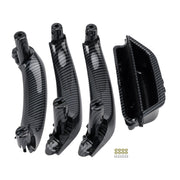 Carbon Fiber Interior Door Handle Kit 51417250307 for BMW X3 (F25) X4 (F26)