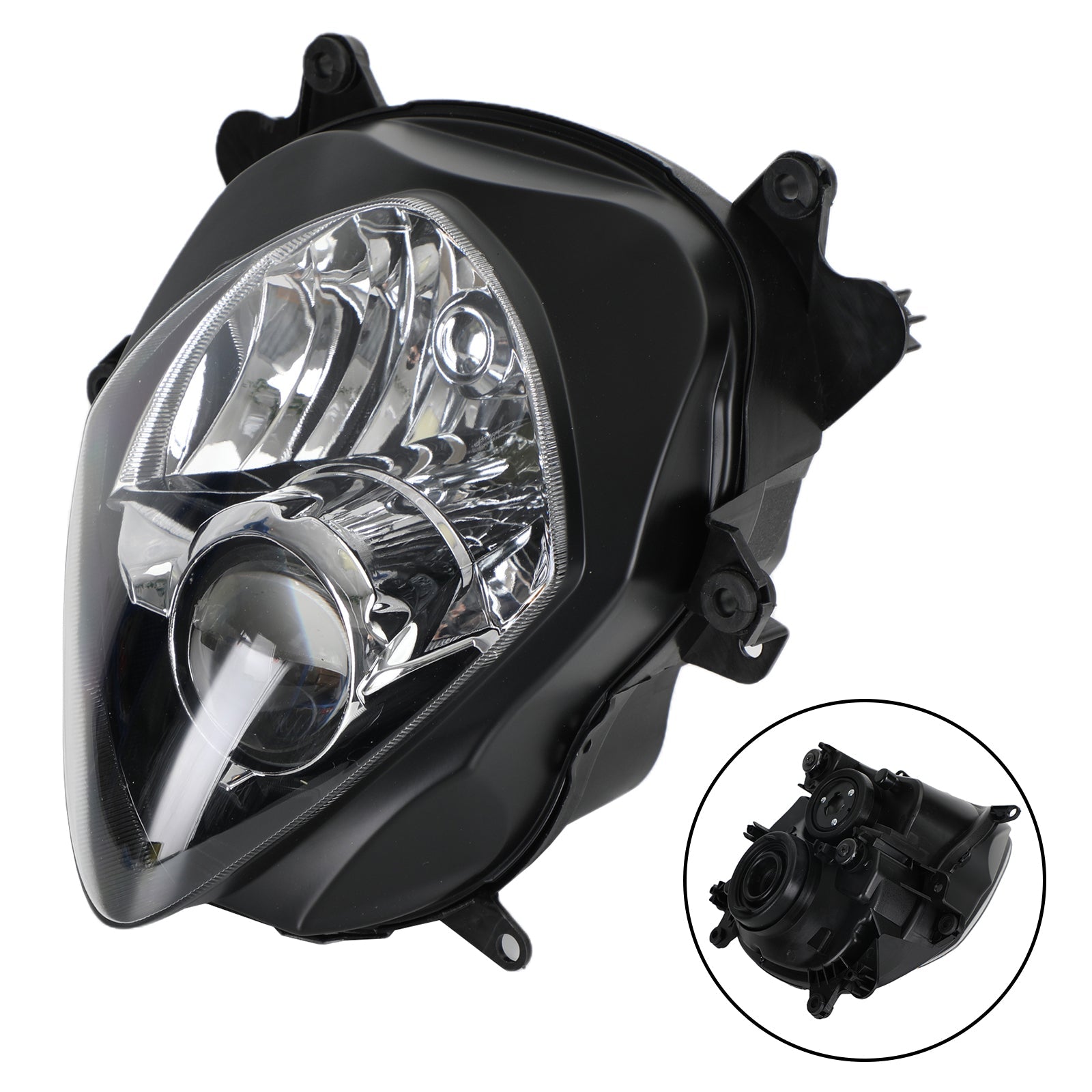 Headlamp Headlight Guard Protector Grill Led White For Suzuki Gsxr1000 07-08 K7