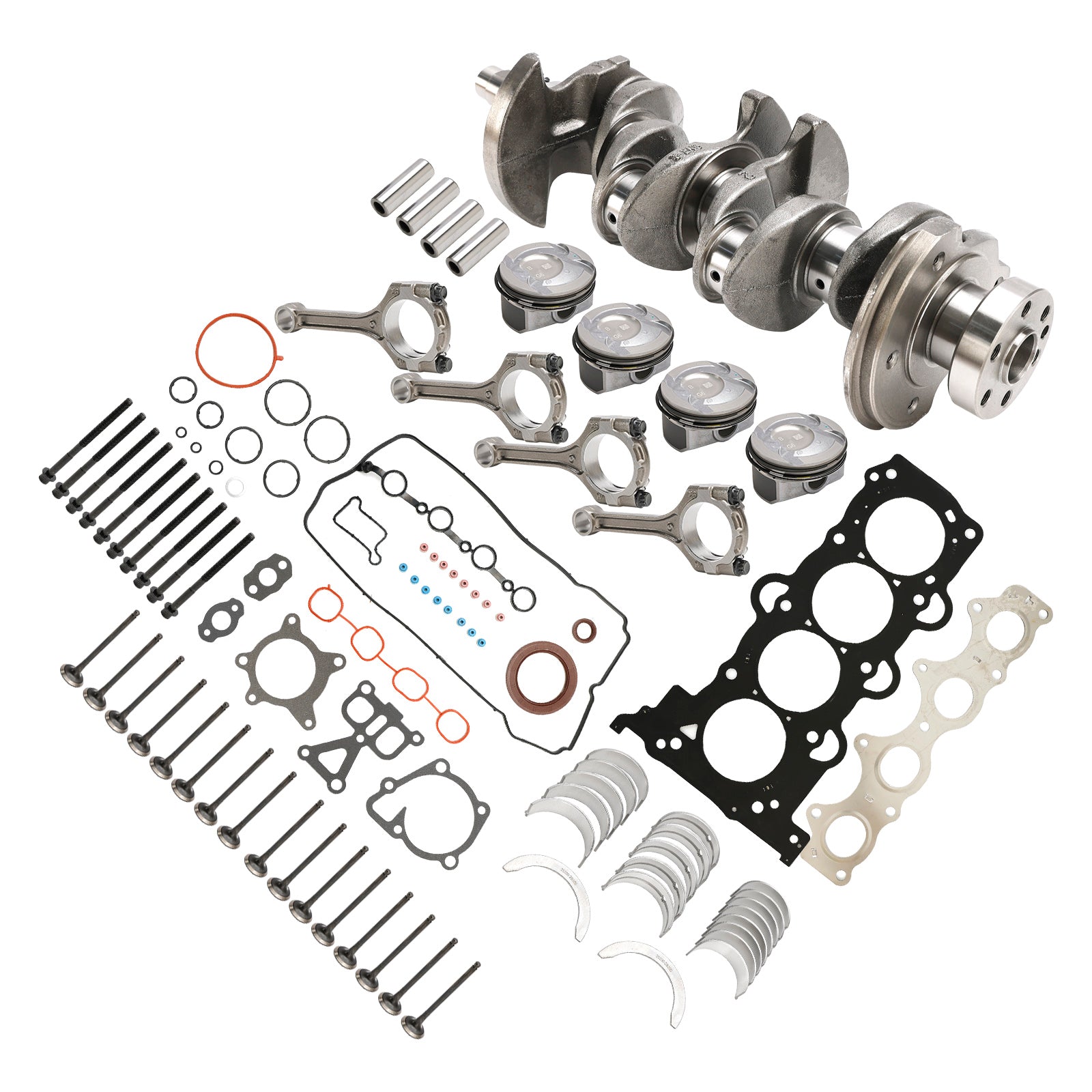 2015-2021 Kia Sportage (QL) G4FD Engine Rebuild Overhaul Kit w/Crankshaft & Connecting Rod