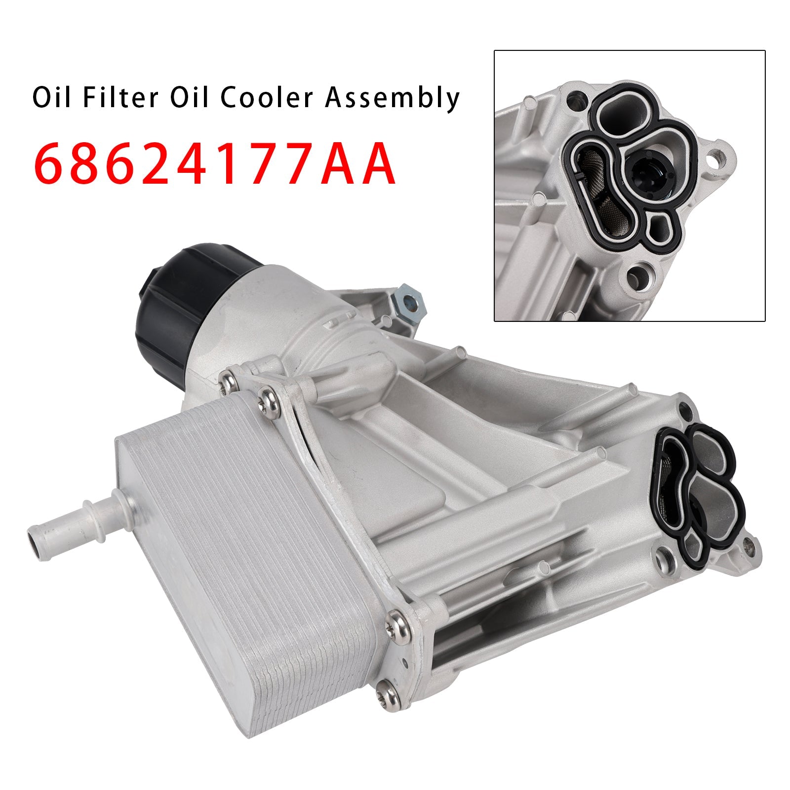 2014-2019 Dodge Ram 3.0L V6 DIESEL Oil Filter Oil Cooler Assembly 68624177AA