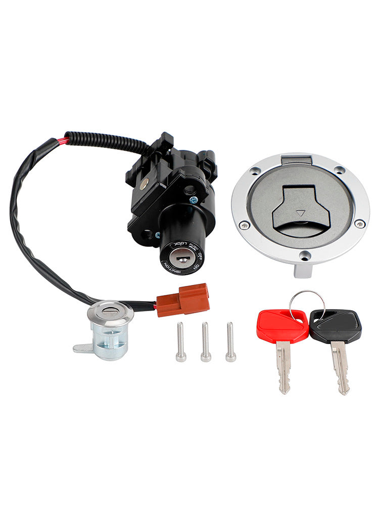 2018-2023 Honda CB500F Lock Set Key Switch Ignition Seat Fuel Cap 35010-MJW-A04 35010-MJW-D12 Generic