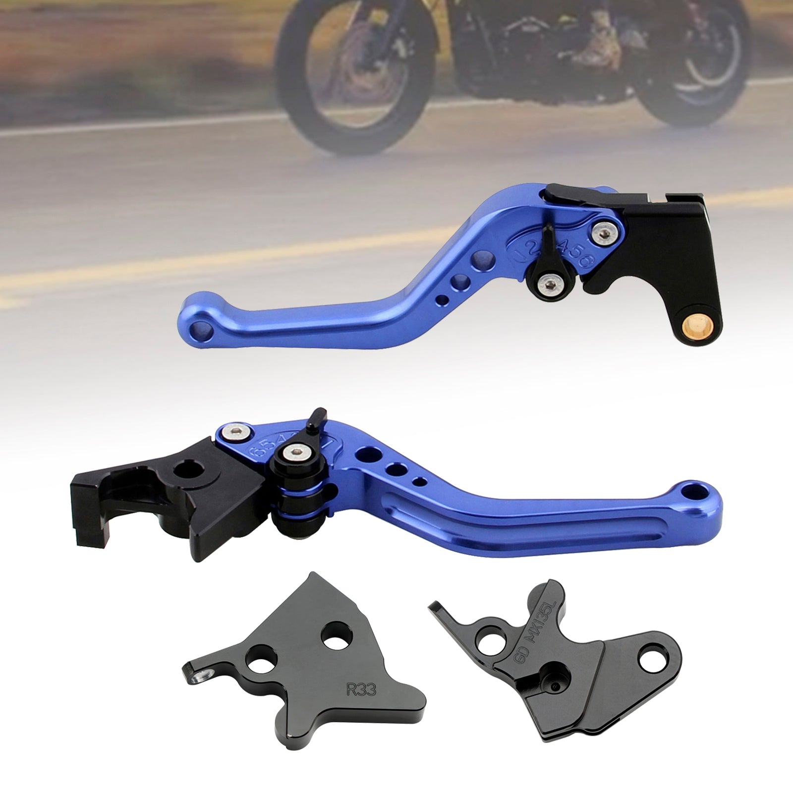 2005-2014 YAMAHA YBR125 NEW Short Clutch Brake Lever
