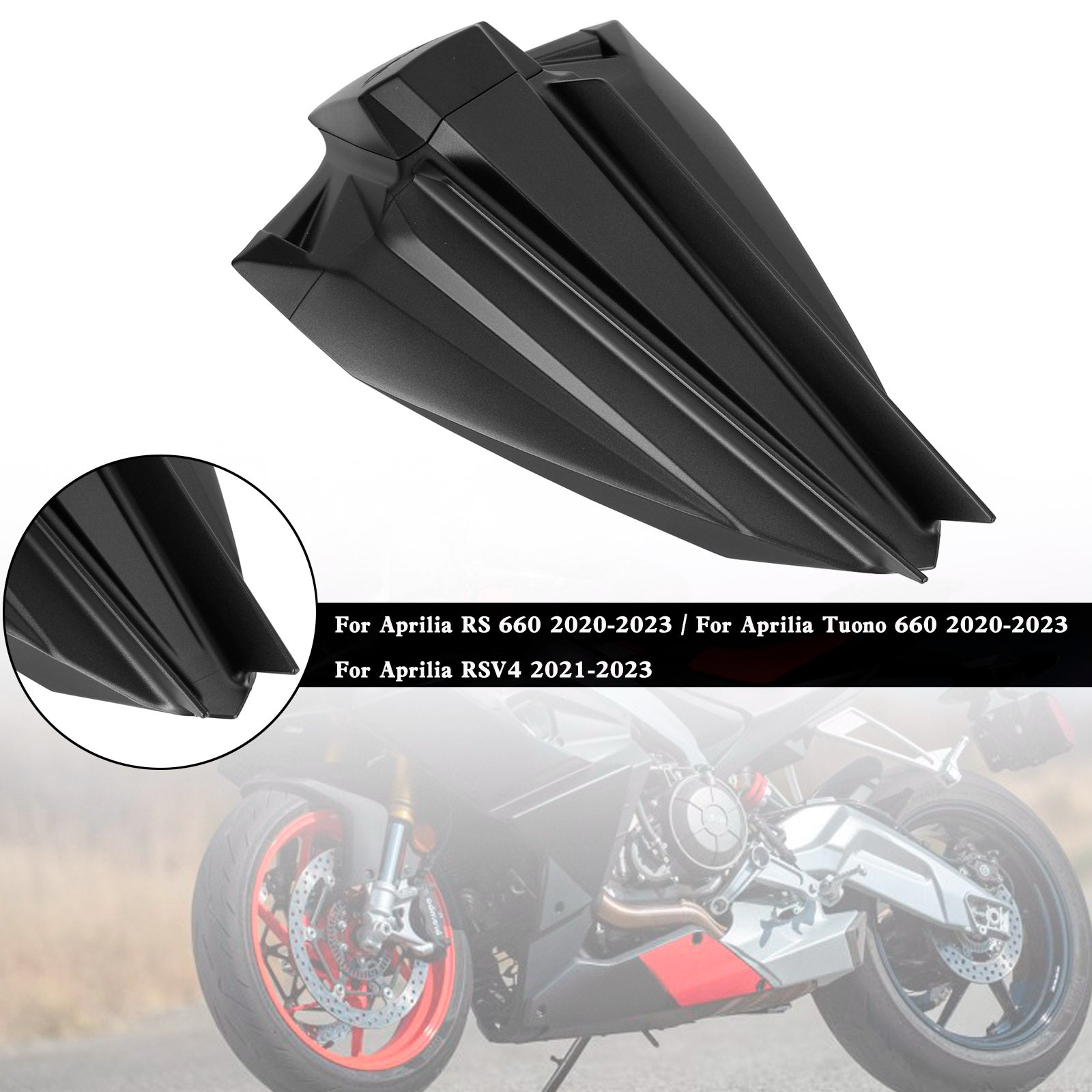 Aprilia Tuono660 RS660 2020-2026 Rear Seat Cover Fairing Cowl