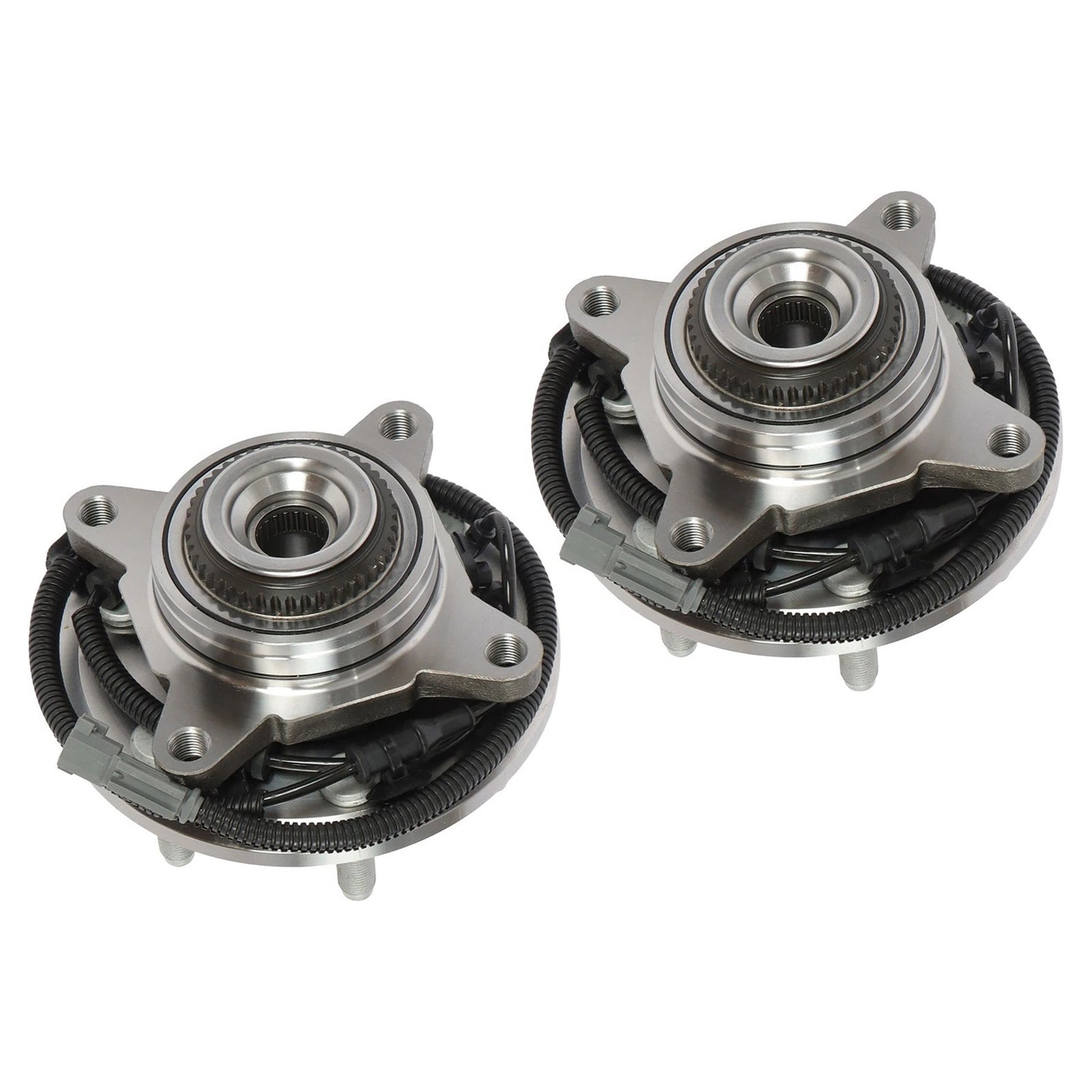 2PCS 515177 Front Wheel Bearing and Hub Assembly For Ford F150 2018-2020