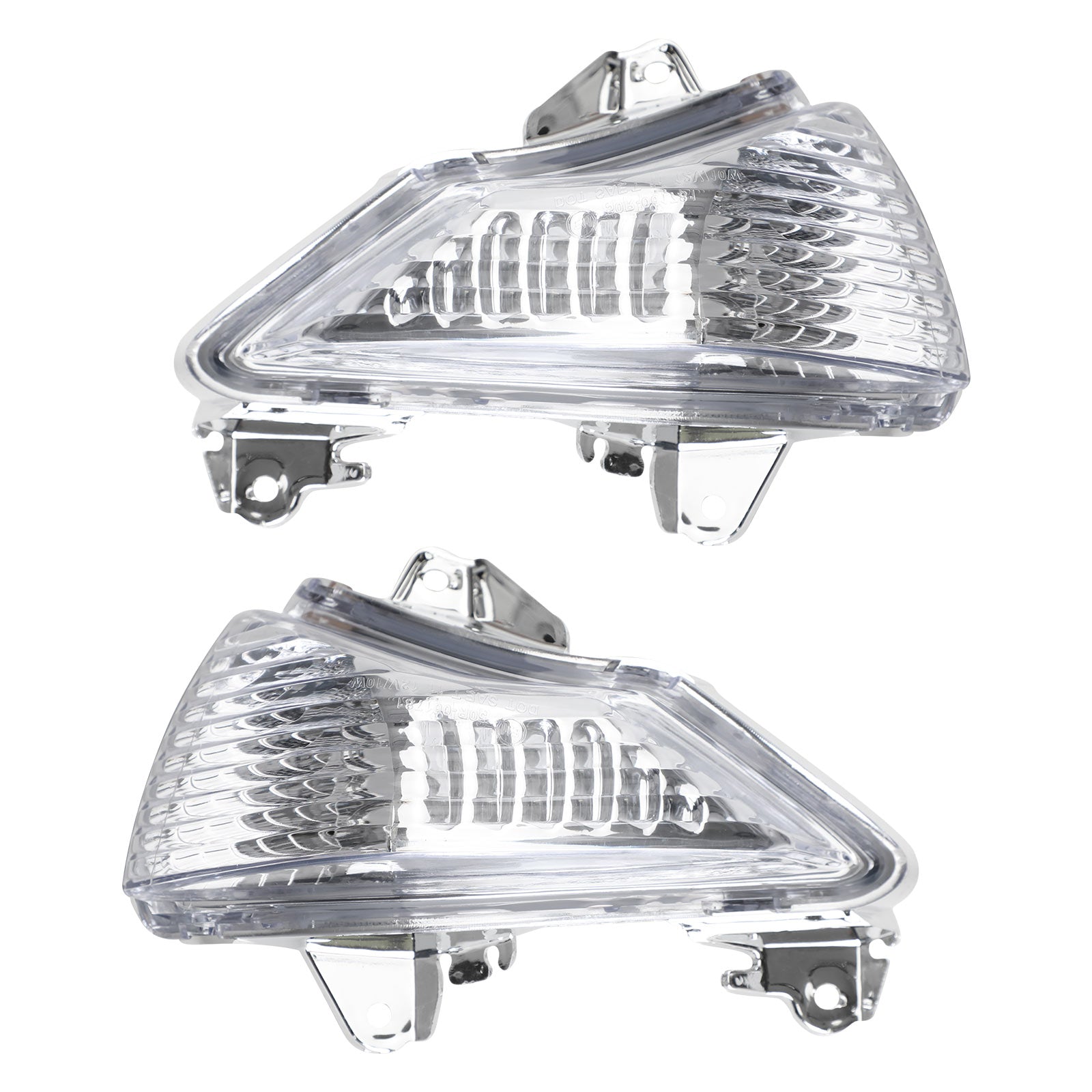 Front Turn Signals Cover For Kawasaki ER-6N EX650 Ninja 650 400R EX400 Clear