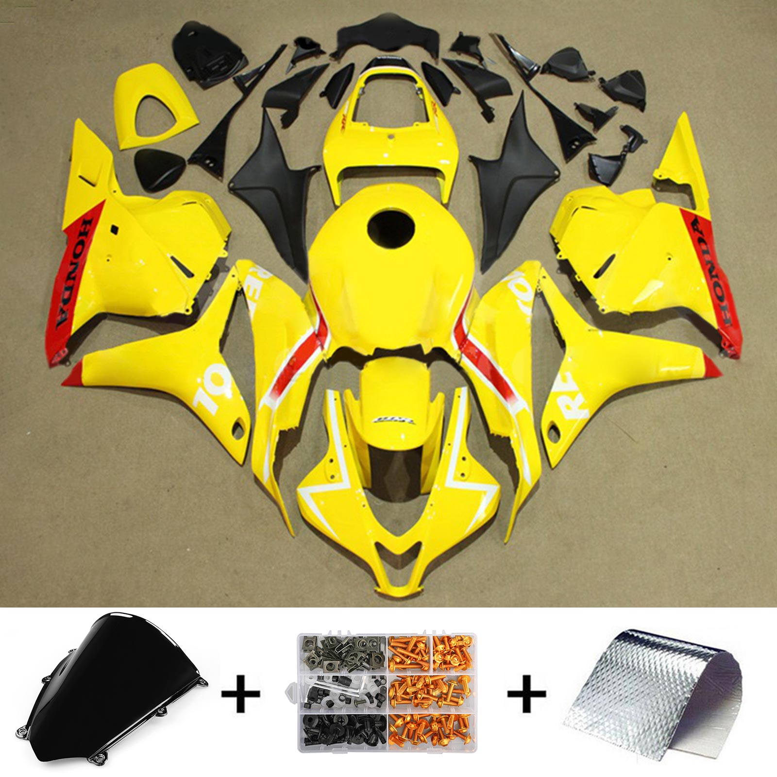 2009-2012 Honda CBR600RR F5 Fairing Kit Bodywork Plastic ABS