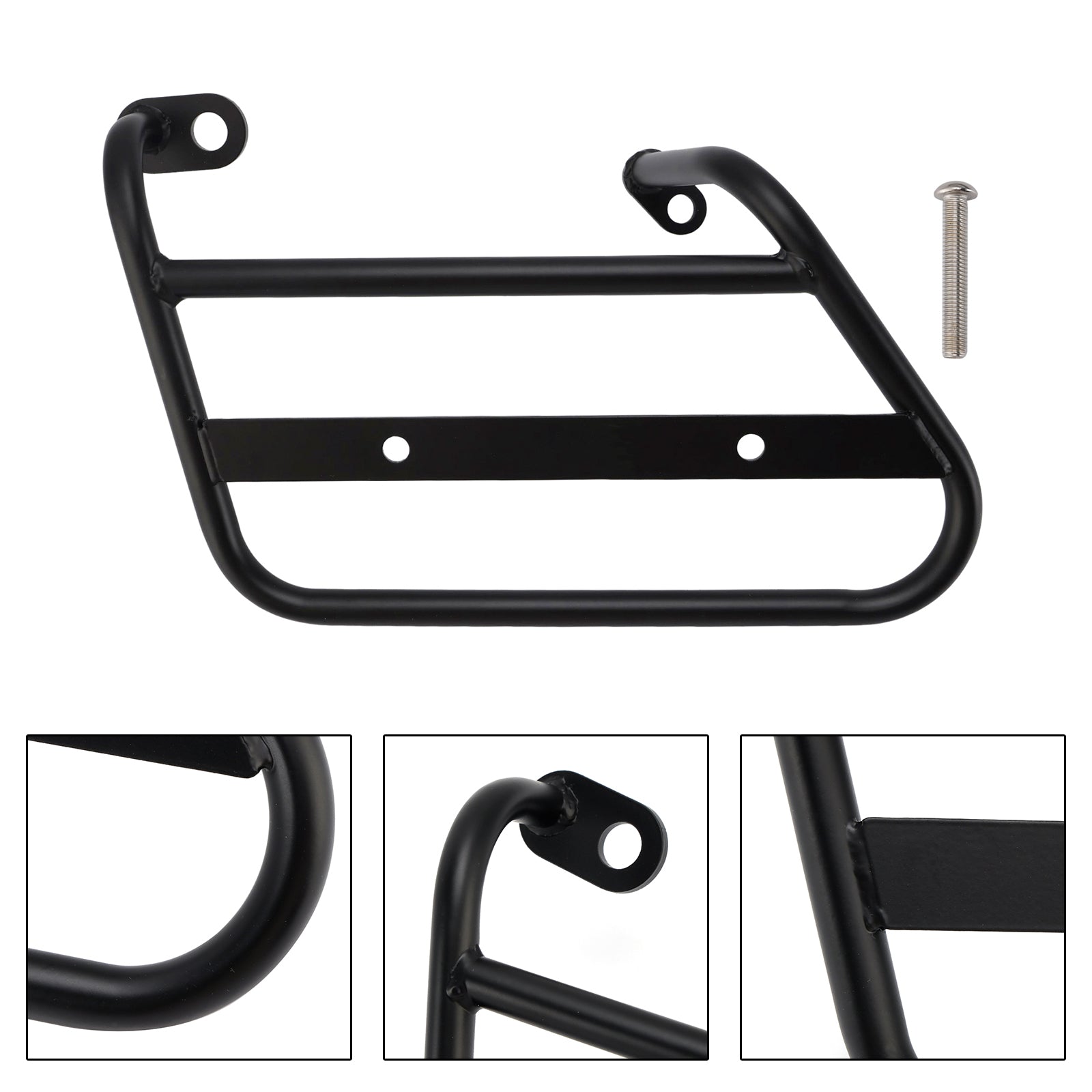 2019-2025 Honda Super Cub C125 Luggage Rack Side Saddle Bag Mount Bracket Left+Right