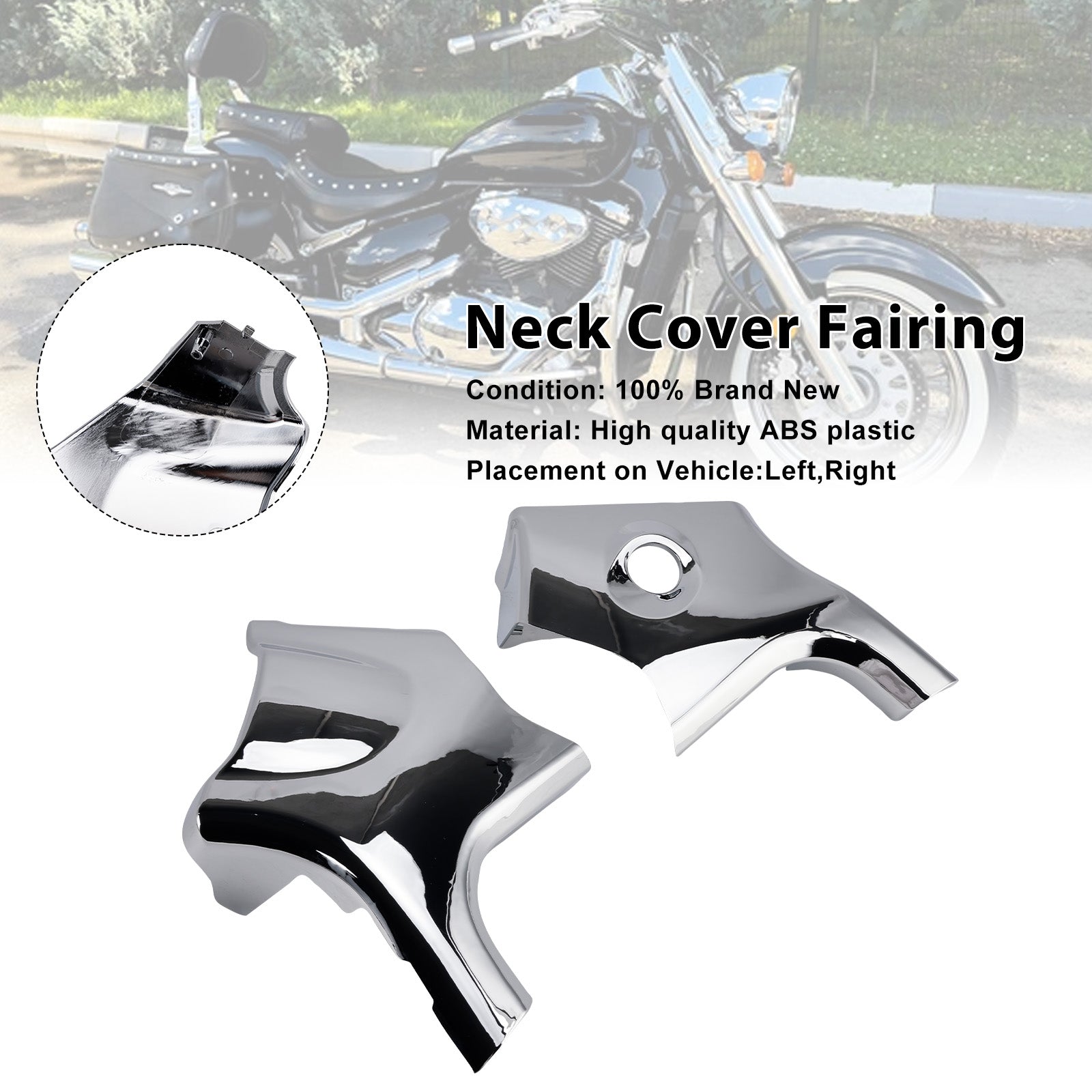 Neck Cover Fairing For Suzuki Boulevard C50 C50T Volusia VL800 VL400
