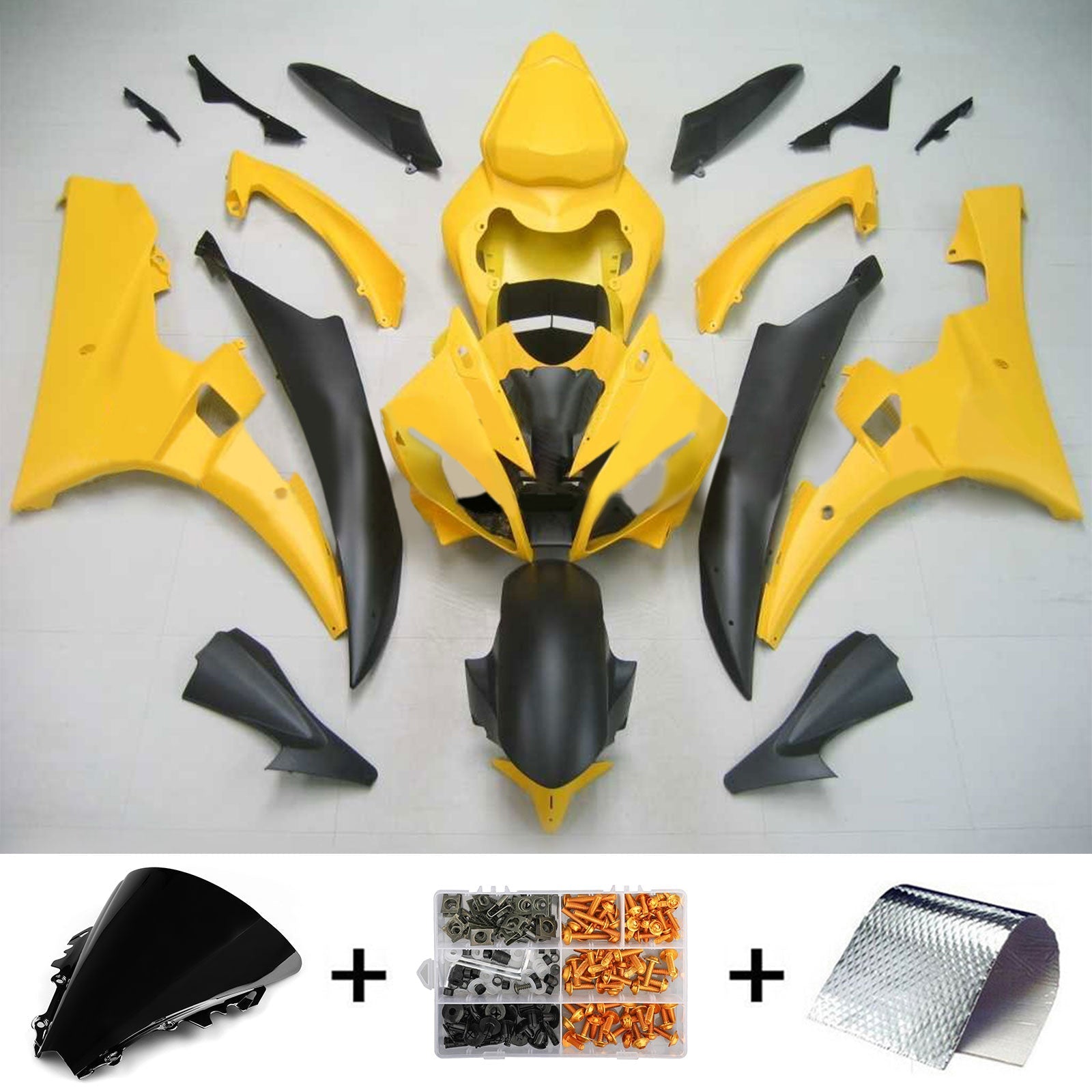 2006-2007 Yamaha YZF 600 R6 Fairing Kit Generic