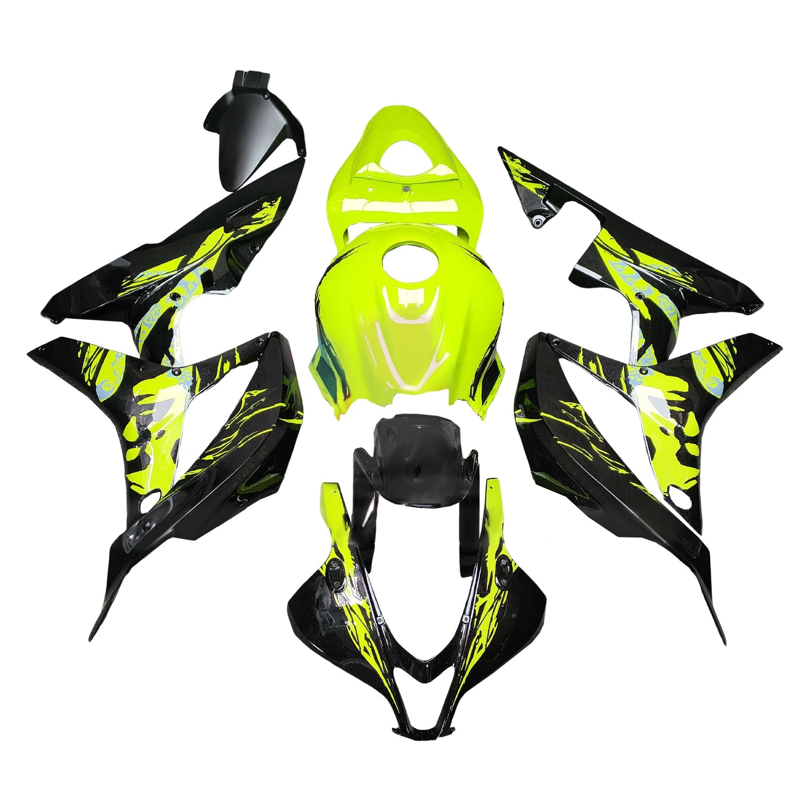 Injection Fairing Kit Bodywork Plastic ABS For Honda CBR600RR 2007-2008 F5