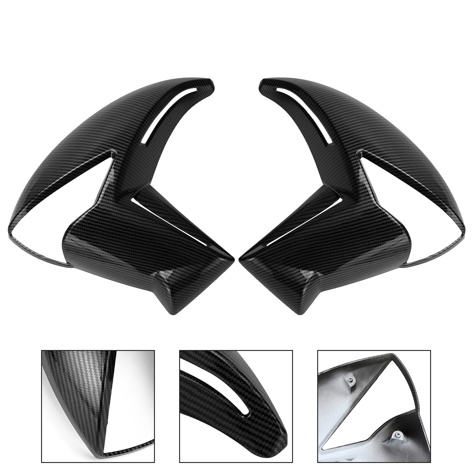 2009-2011 KAWASAKI ER6N Front Side Radiator Cover Panel Fairing Cowling