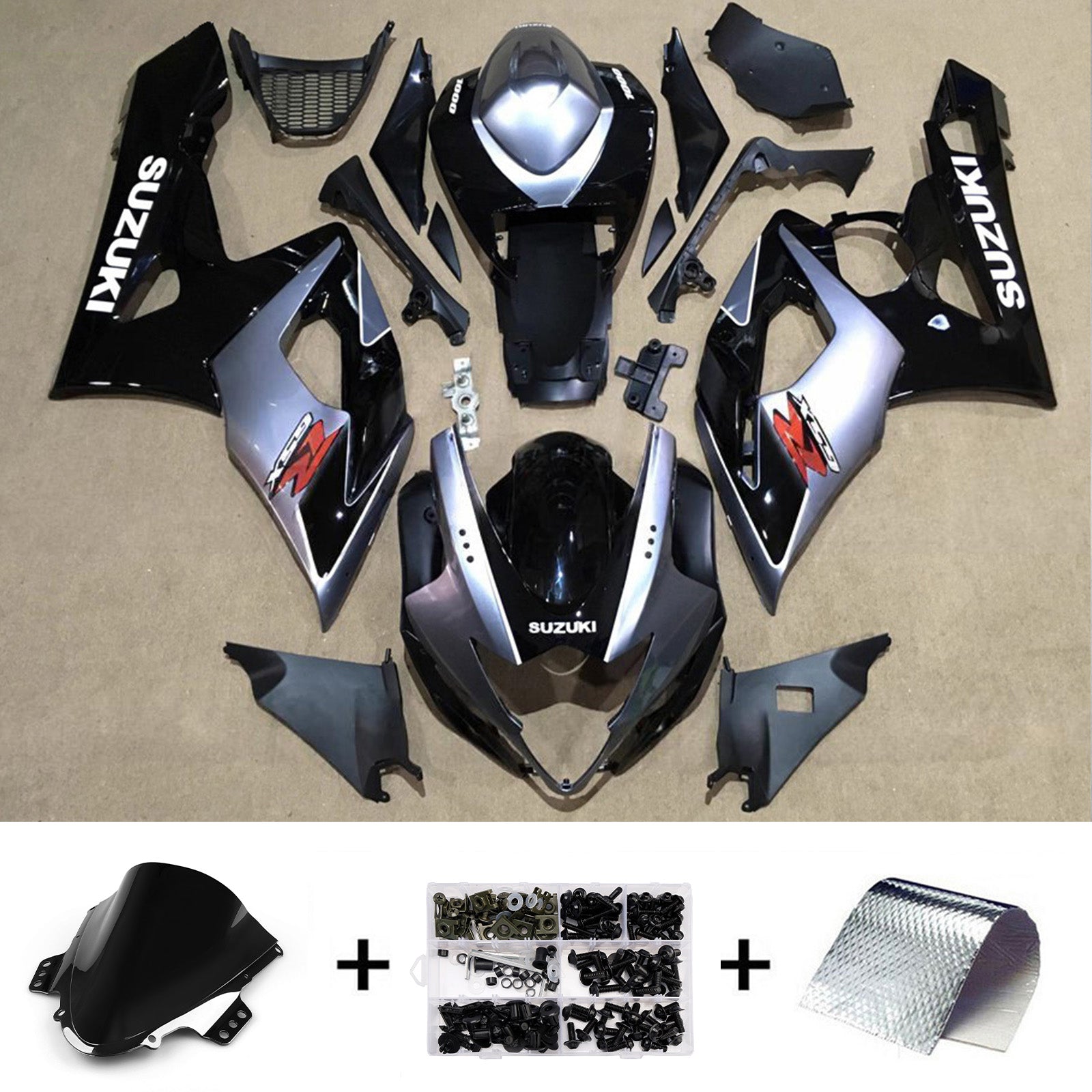 Injection Fairing Kit Bodywork Plastic ABS For Suzuki GSXR1000 2005-2006 K5