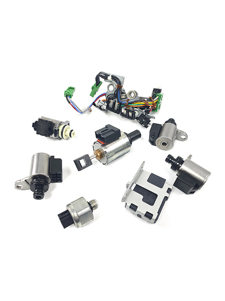 2010?C2015 Lancer ?C L4 2.0L, 2.4L CVT FWD (F1C1A,2800A109) CVT Transmission Solenoid Valve Kit JF011 One Senor