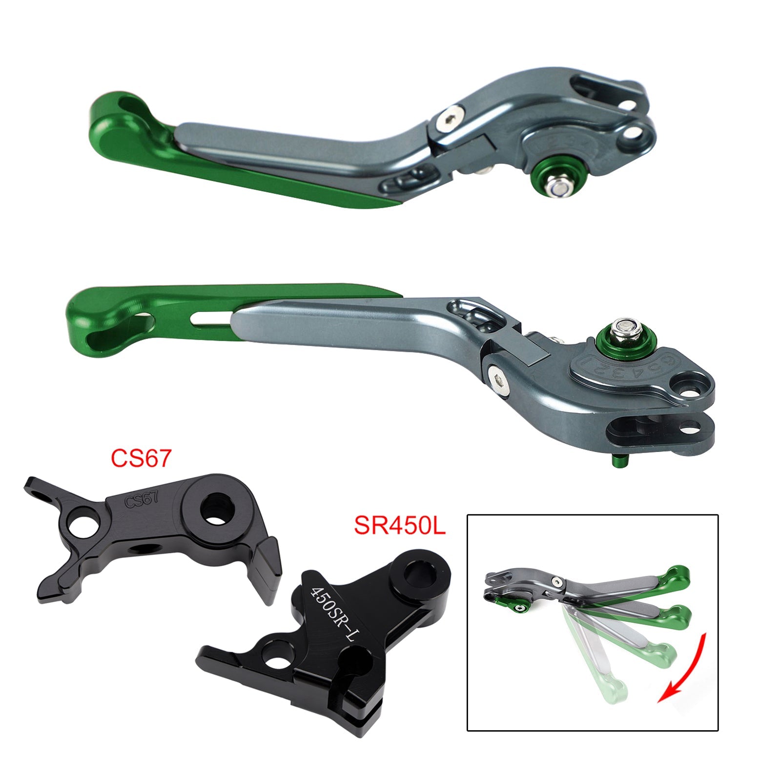 Adjustable Clutch Brake Lever fit for VOGE DS900X 900DSX 2024-2026