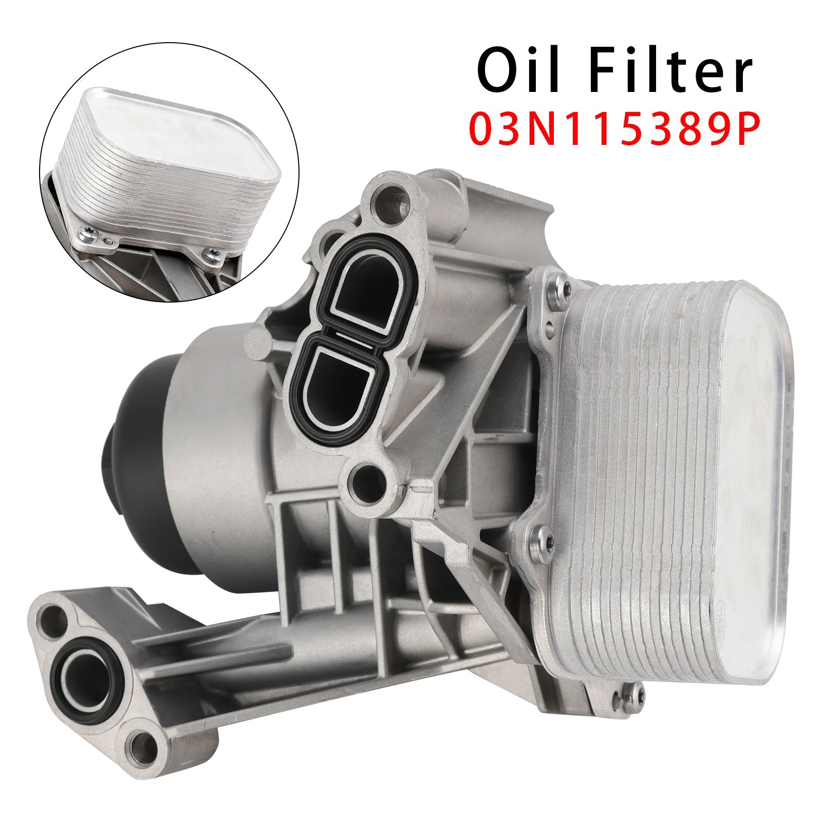 VW TRANSPORTER T6 Kasten (SGA, SGH) 2.0 TDI Oil Filter Housing Oil Cooler 03N115389P 03N115389 03N115562 03N117021