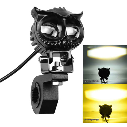 Led Electric Motobike Scooter Light Ultra Bright Waterproof Headlight Owl Motor Generic