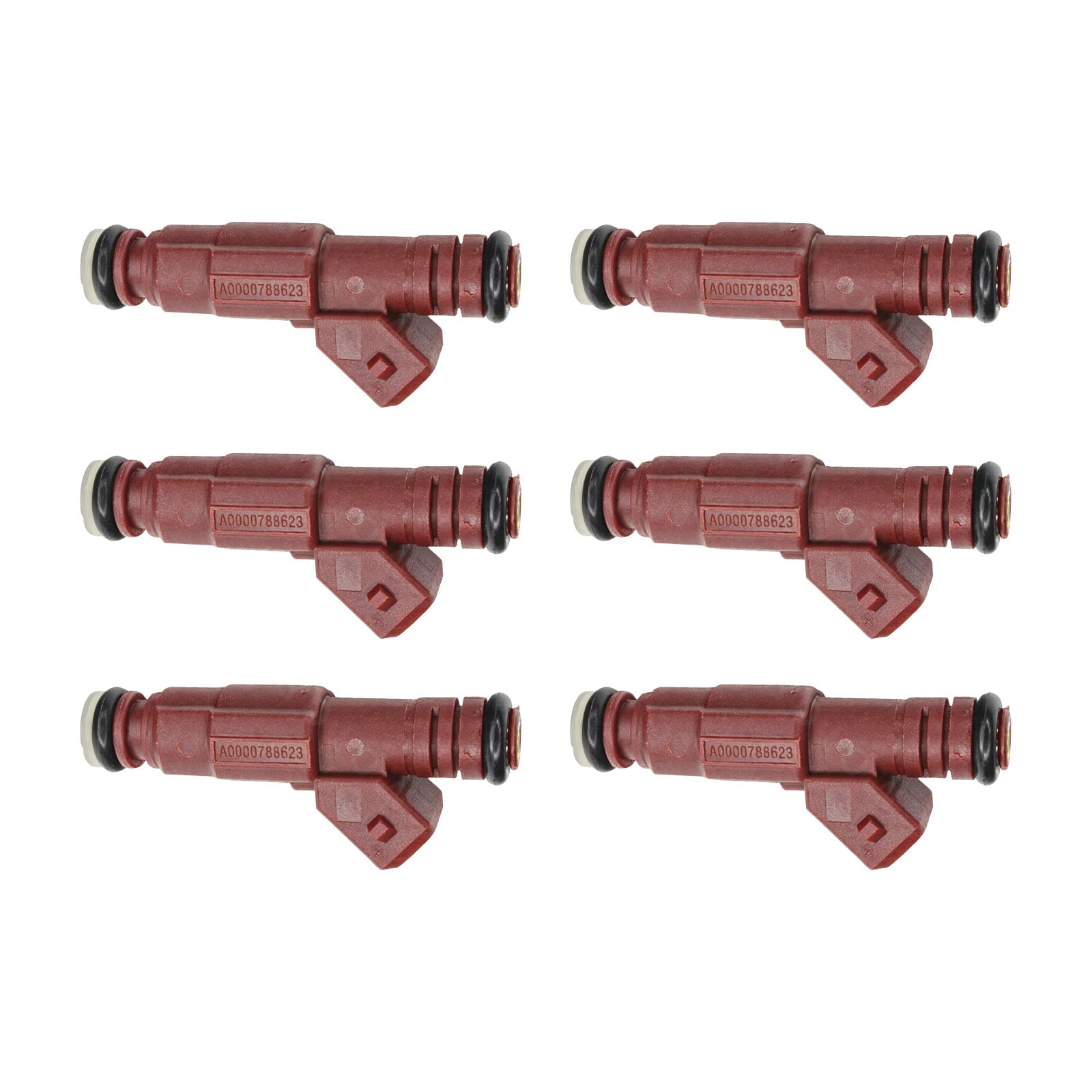 1994-1997 For Mercedes-Benz SL320 3.2 6Pcs Fuel Injector 0280155757 A0000788623
