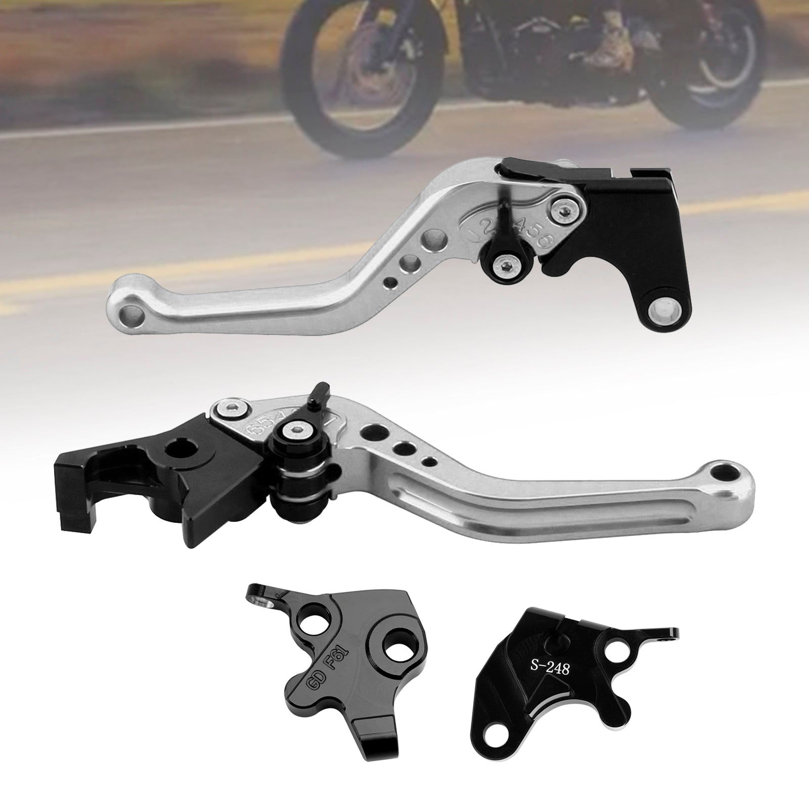 2008-2011 YAMAHA YZF R125 NEW Short Clutch Brake Lever