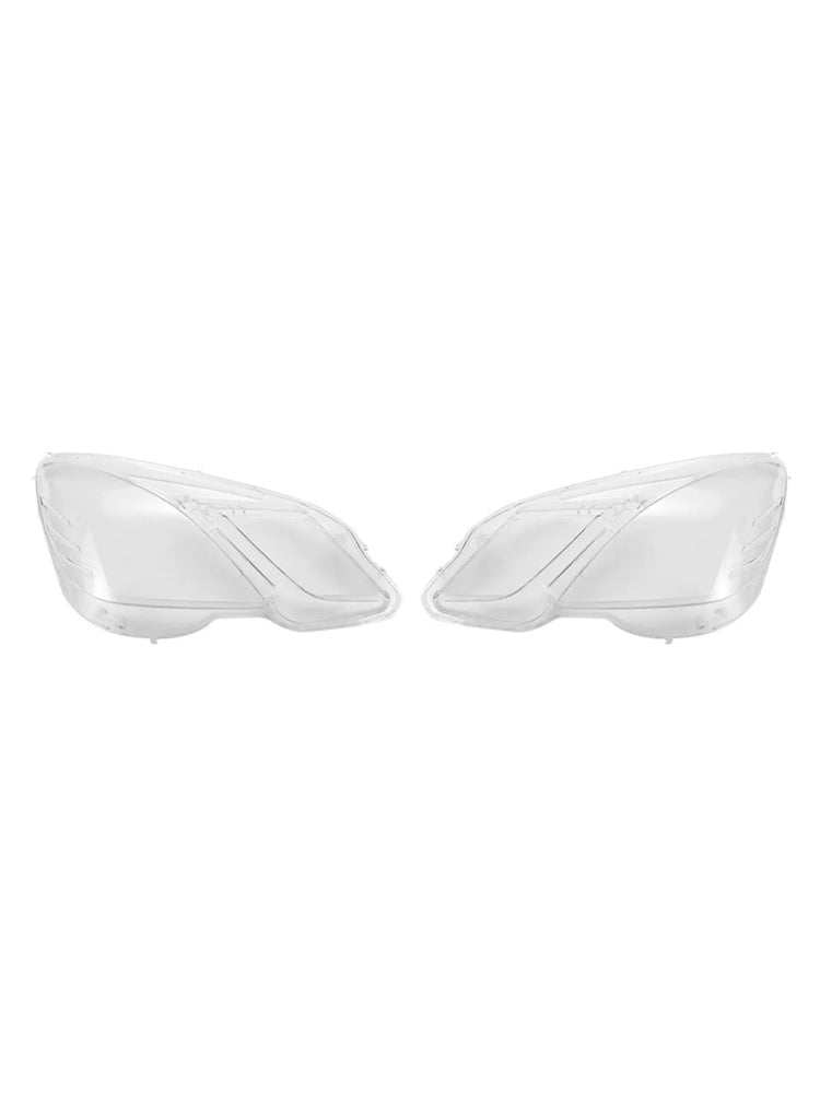 2009-2014 Mercedes Benz E-Class W212 2PCS Front Headlight Glass Clear Cover A2128209661