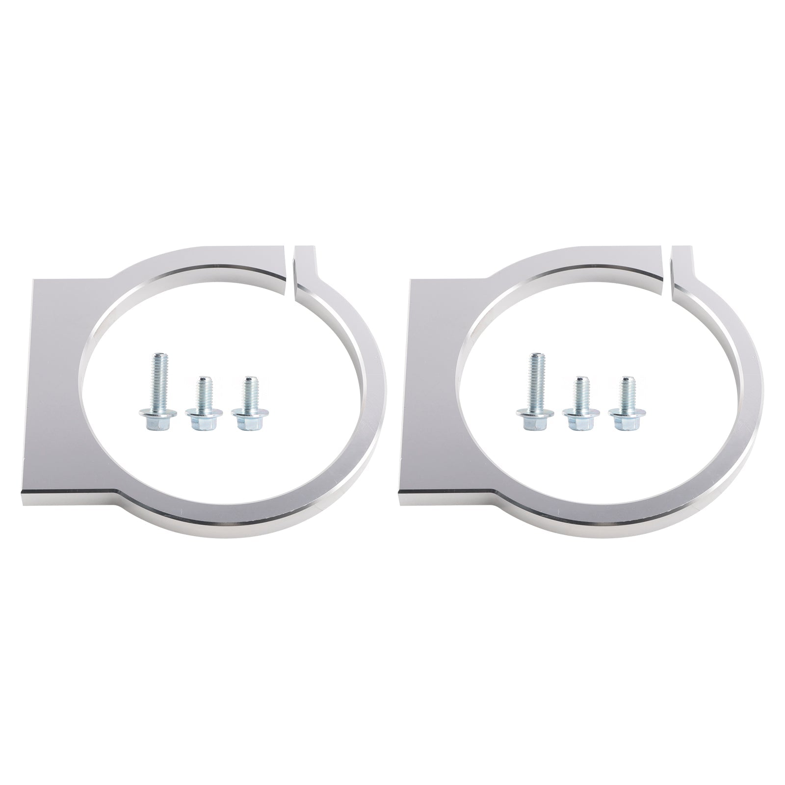 2 Pack 2lb Nitrous Bottle Bracket 2.5 4-3/8" Bottle Diameter Tank Mount