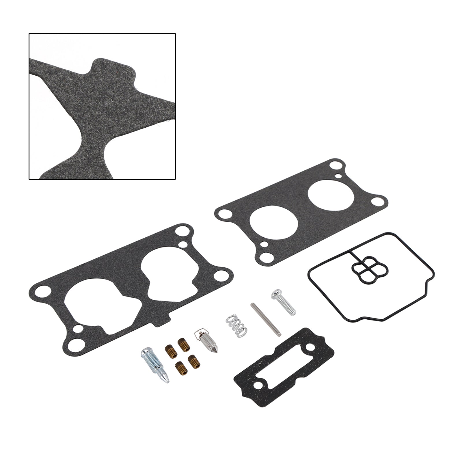 Set Carburetor Carb Rebuild Kit 15003-2766 For Kawasaki Mule 3000 2001-2008 4X4