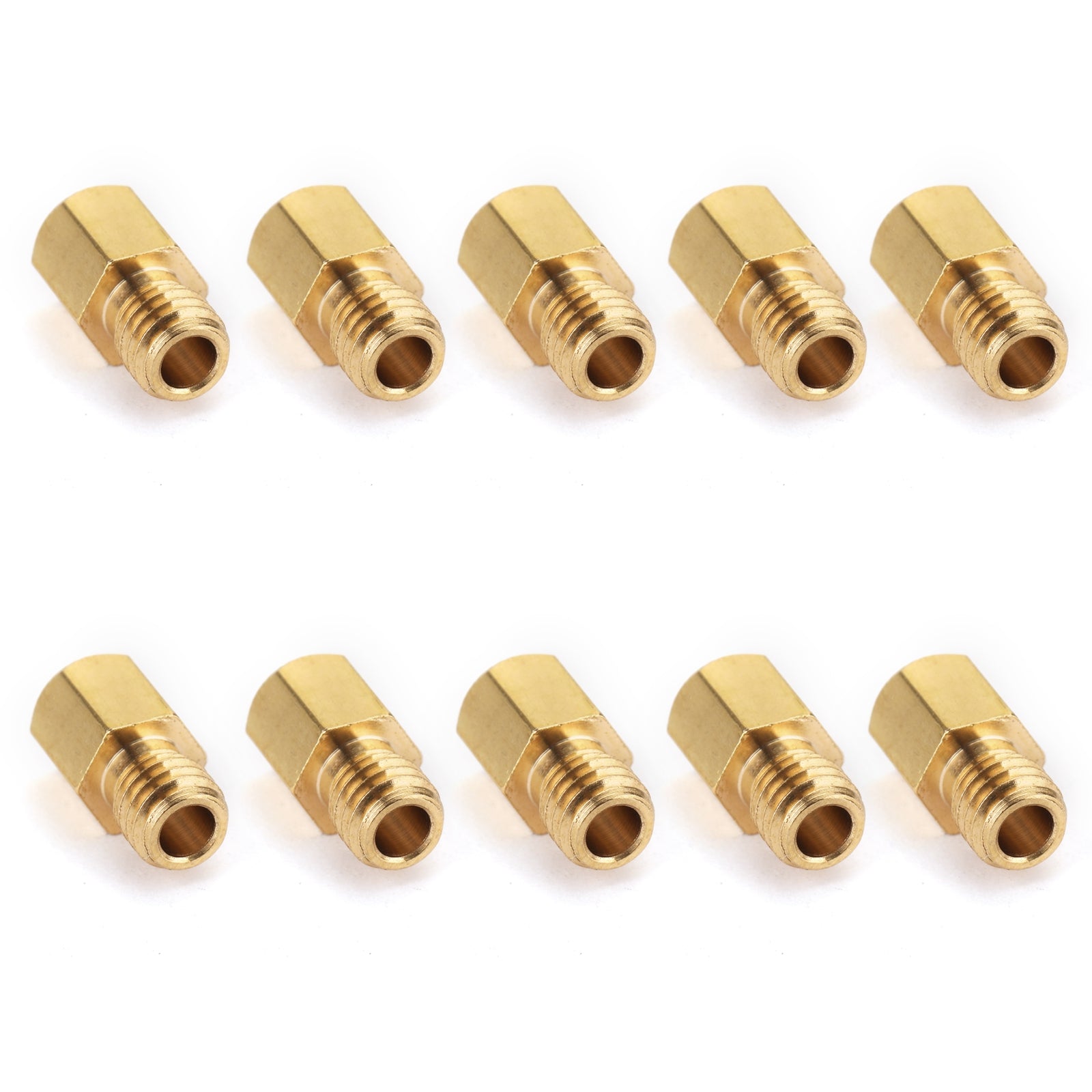 10PCS Hex Type Main Jets For MIKUNI VM/TM/TMX Carburetor 200-290 220 250 4/042